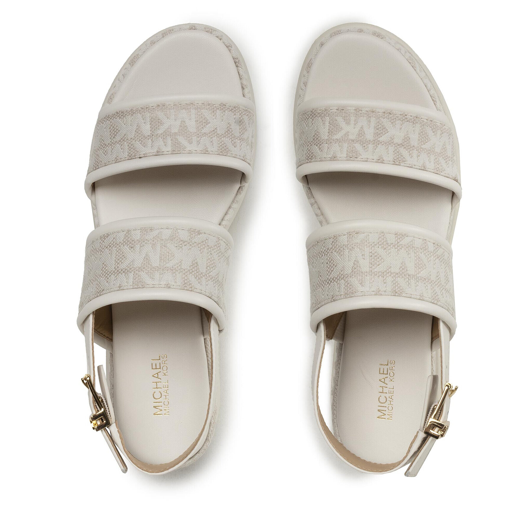 MICHAEL Michael Kors Сандали Presley Platform Sandal 40S2PRFA1Y Бял - Pepit.bg