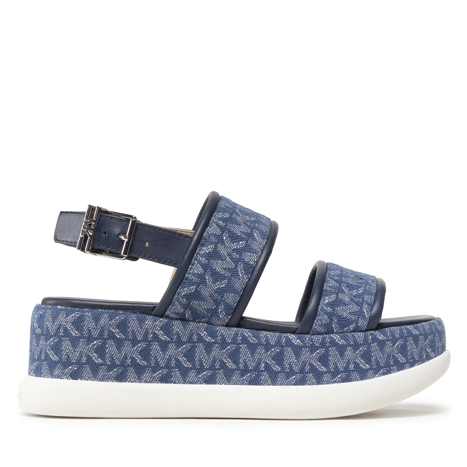 MICHAEL Michael Kors Сандали Presley Platform Sandal 40S2PRFA1Y Тъмносин - Pepit.bg