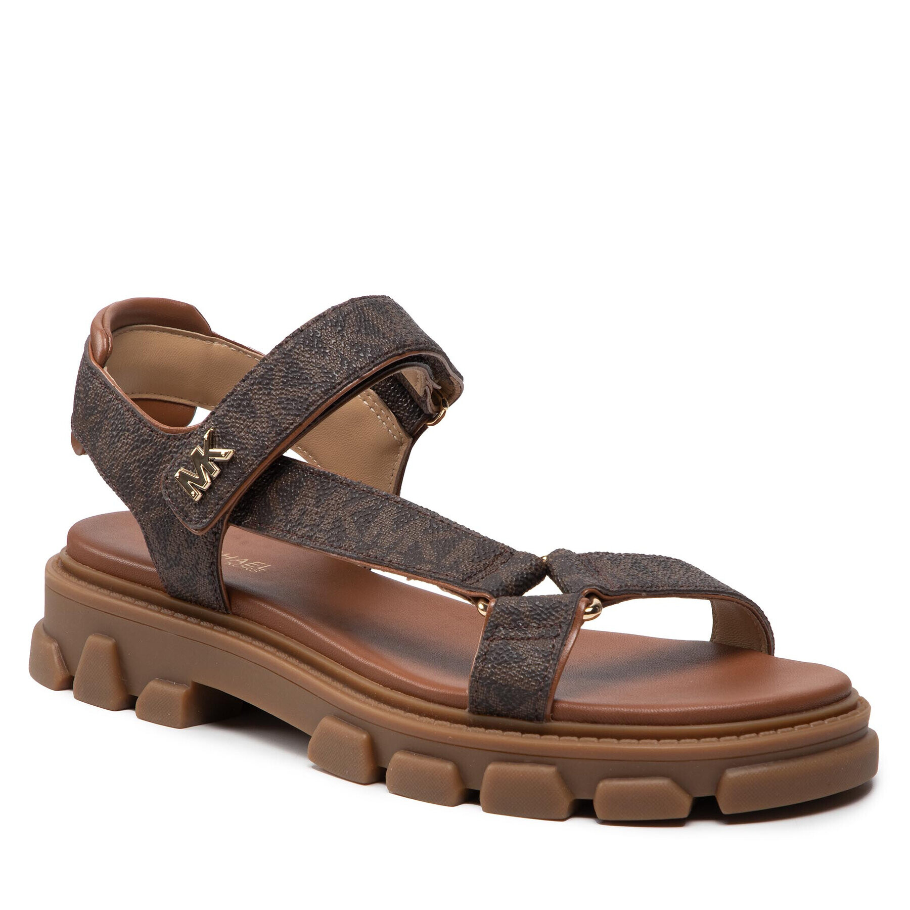 MICHAEL Michael Kors Сандали Ridley Sandal 40F1RIFA1B Кафяв - Pepit.bg