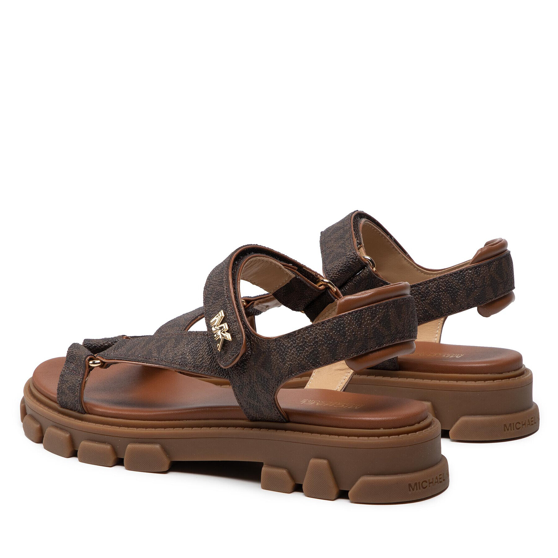 MICHAEL Michael Kors Сандали Ridley Sandal 40F1RIFA1B Кафяв - Pepit.bg