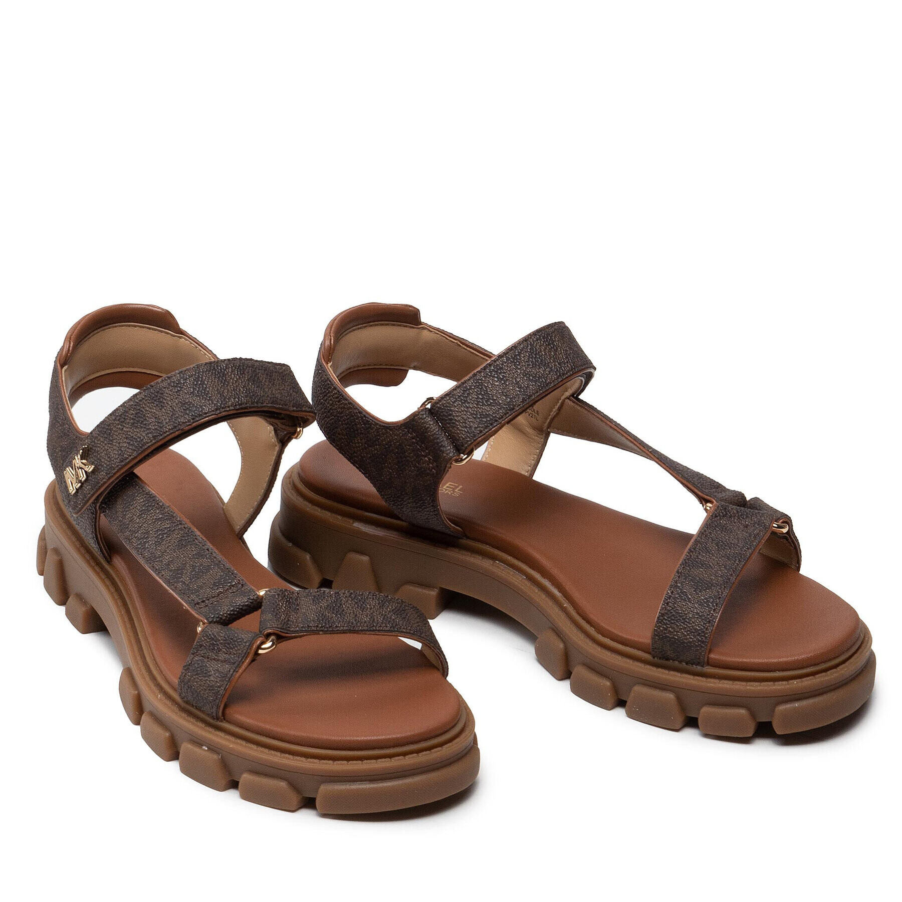 MICHAEL Michael Kors Сандали Ridley Sandal 40F1RIFA1B Кафяв - Pepit.bg