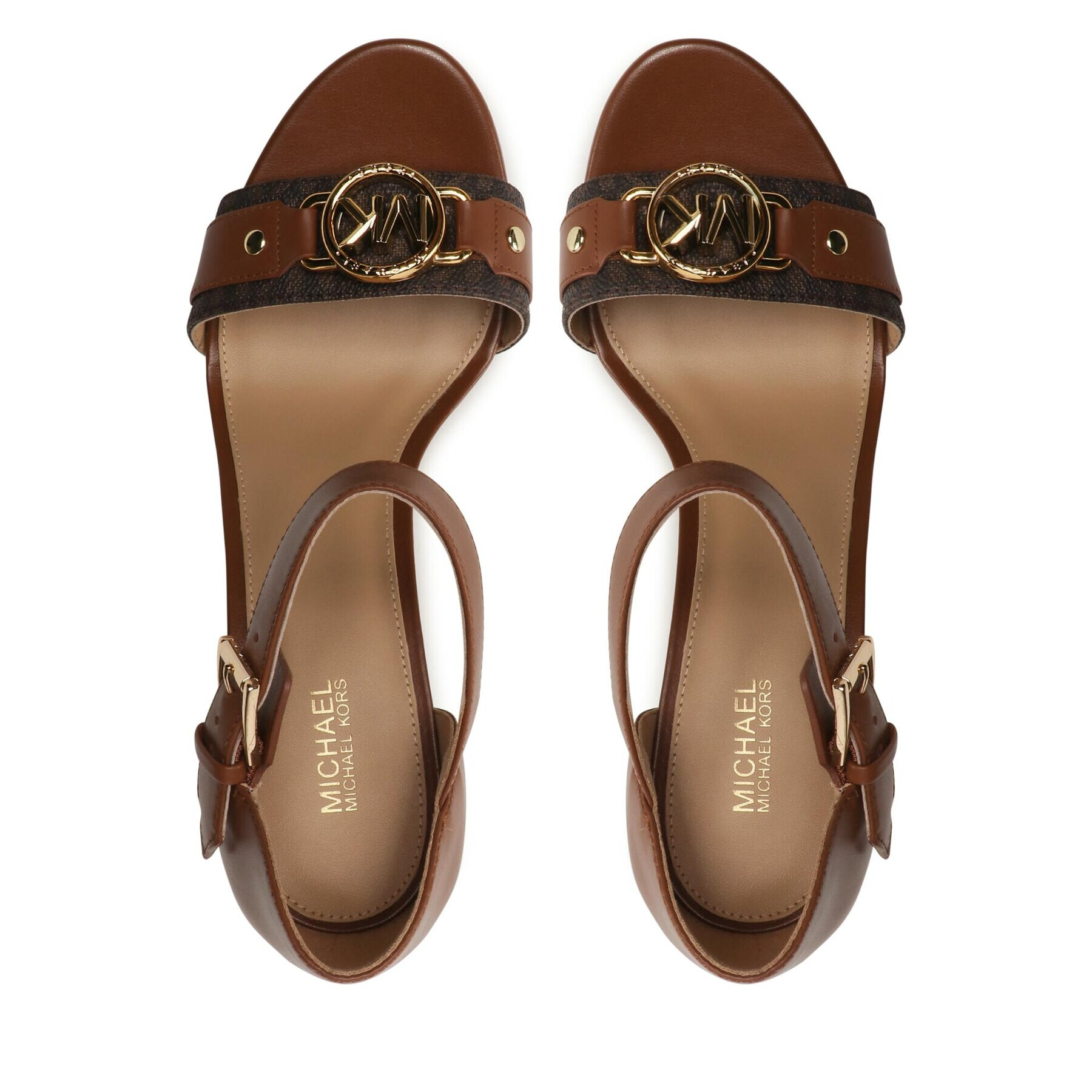 MICHAEL Michael Kors Сандали Rory Platform Sandal 40S3ROHS3L Кафяв - Pepit.bg