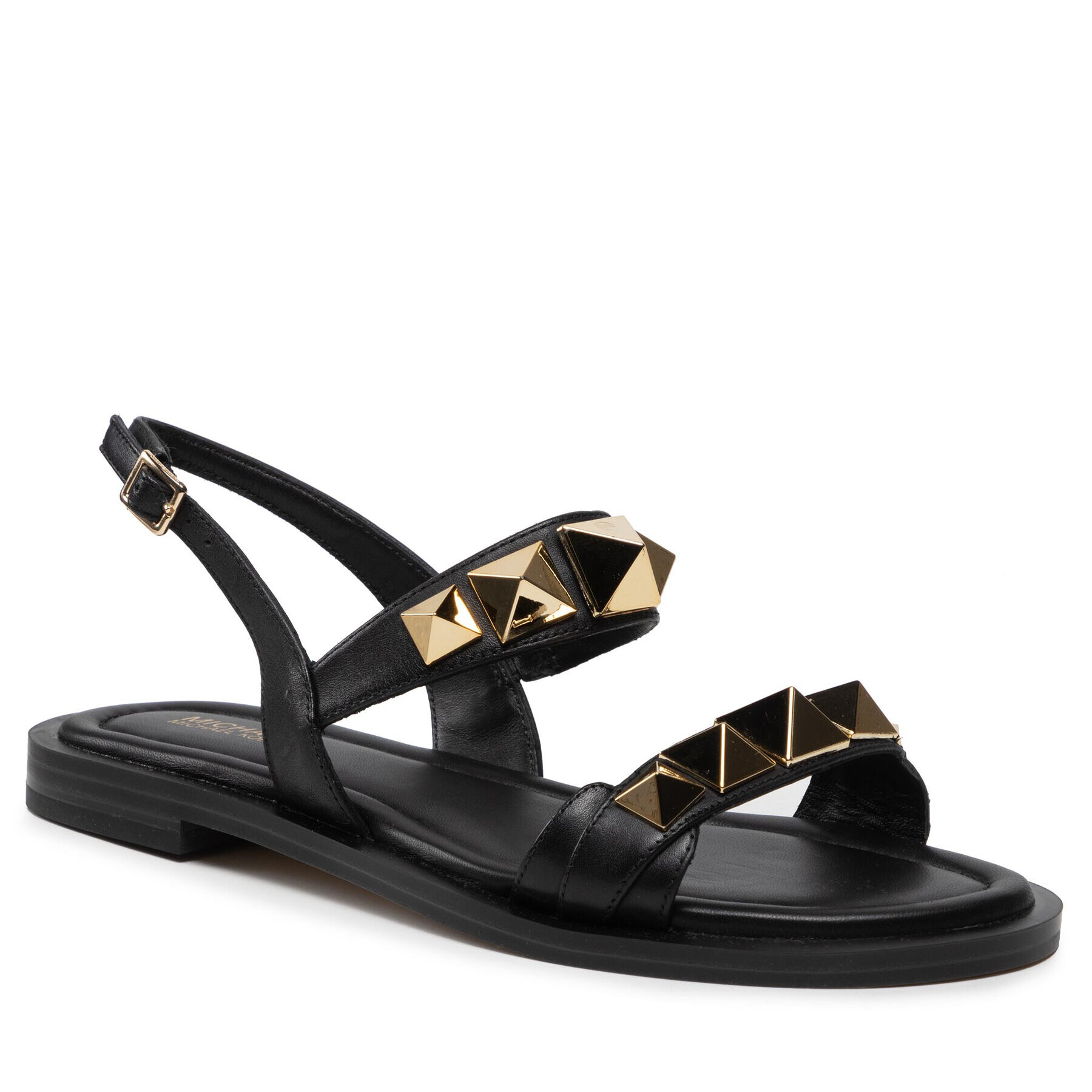 MICHAEL Michael Kors Сандали Wren Flat Sandal 40S2WRFA1L Черен - Pepit.bg