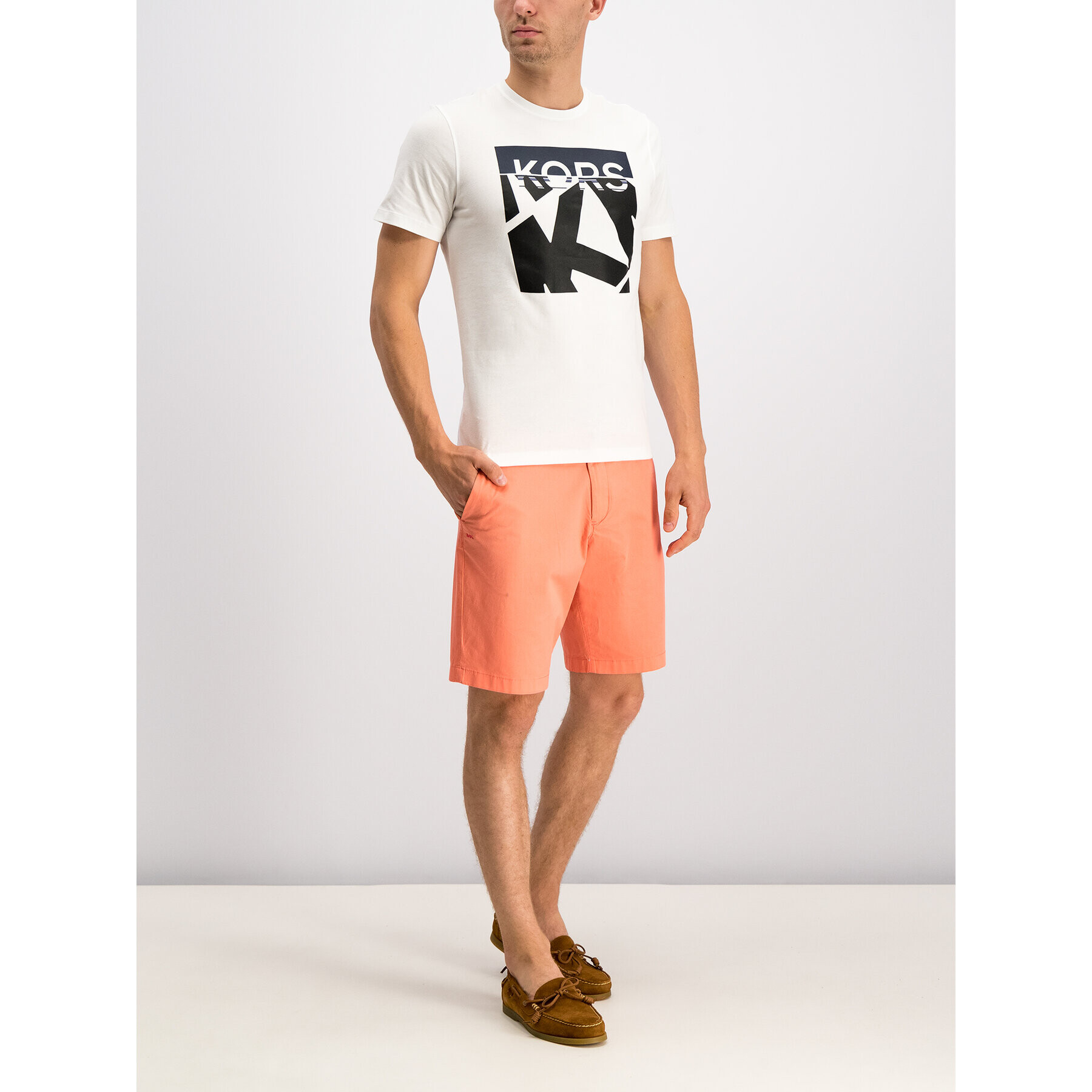 MICHAEL Michael Kors Шорти от плат Summer CS93CSK4JJ Розов Regular Fit - Pepit.bg