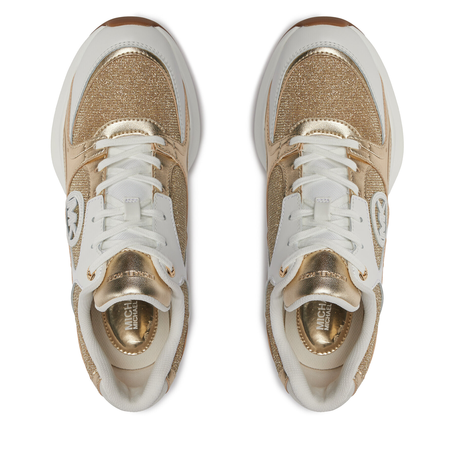 MICHAEL Michael Kors Сникърси 43R4ZUFS4D Златист - Pepit.bg