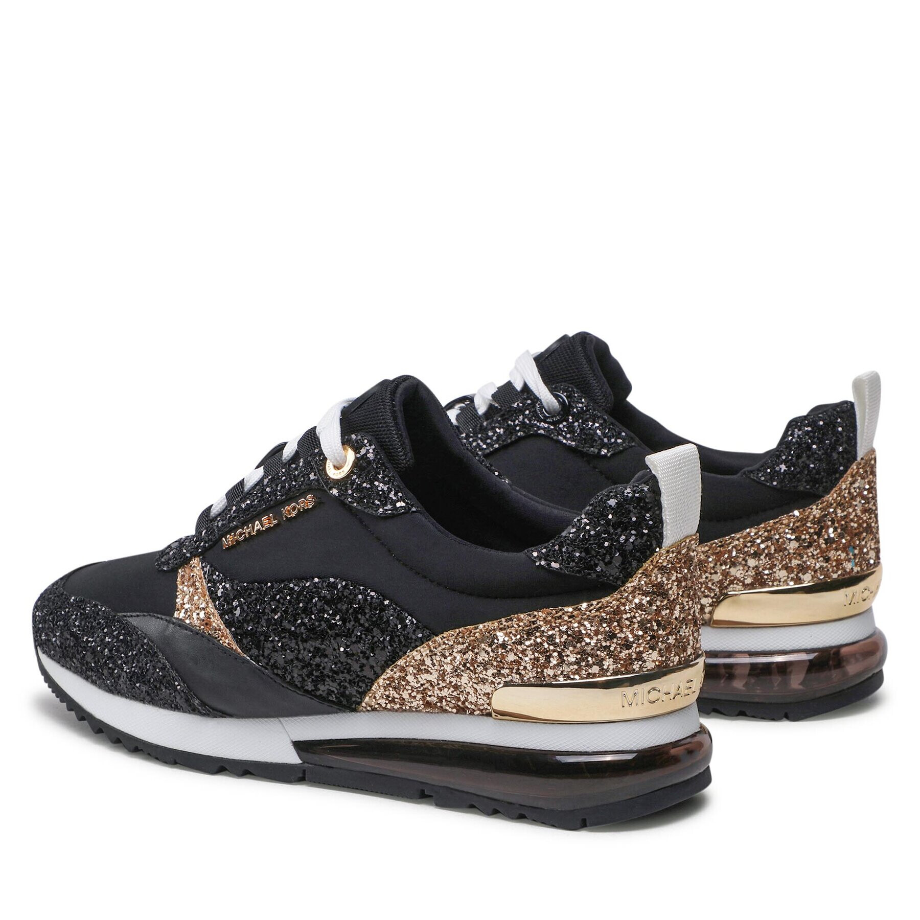 MICHAEL Michael Kors Сникърси Allie Stride Trainer 43F2ALFS1D Черен - Pepit.bg