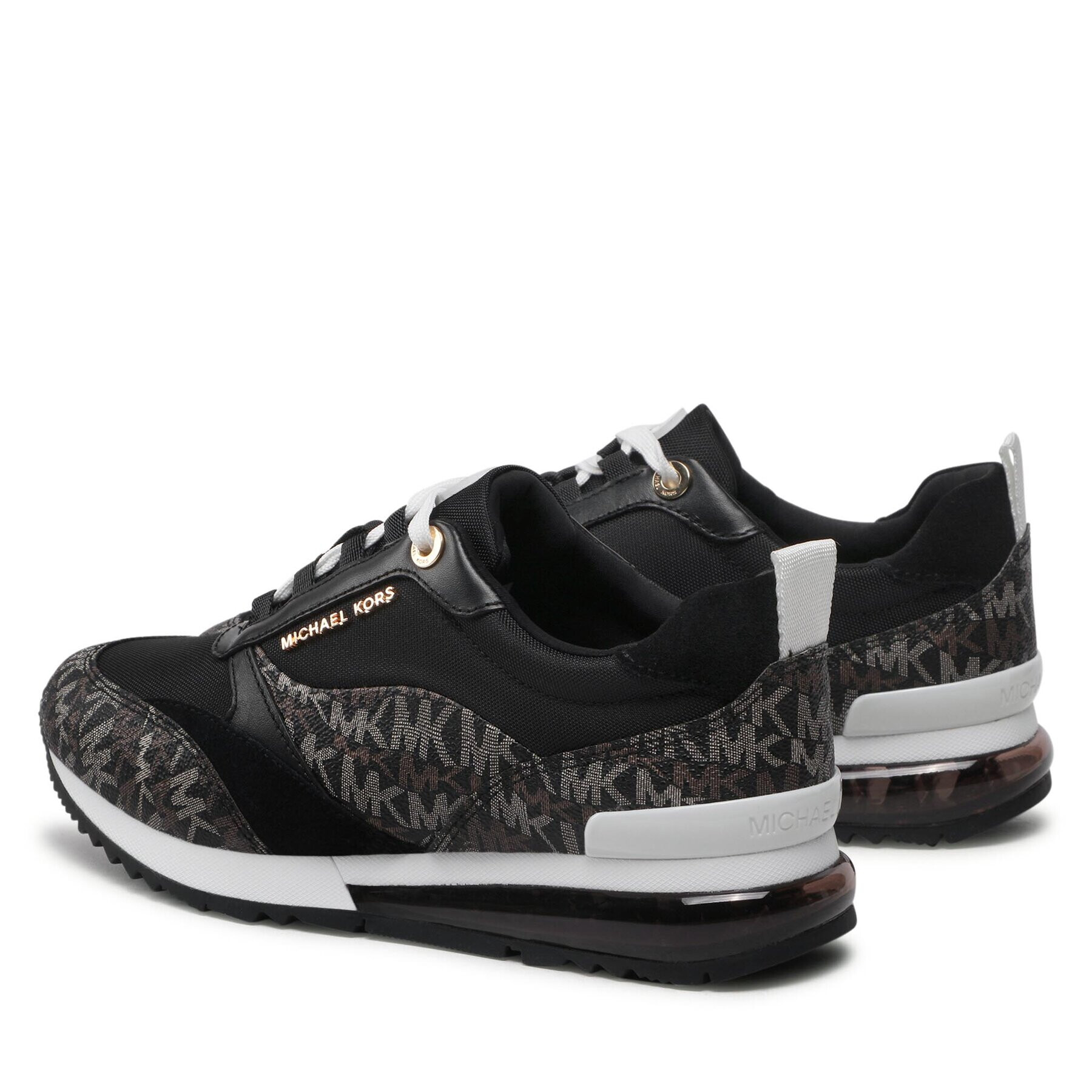 MICHAEL Michael Kors Сникърси Allie Stride Trainer 43F2ALFS7B Черен - Pepit.bg