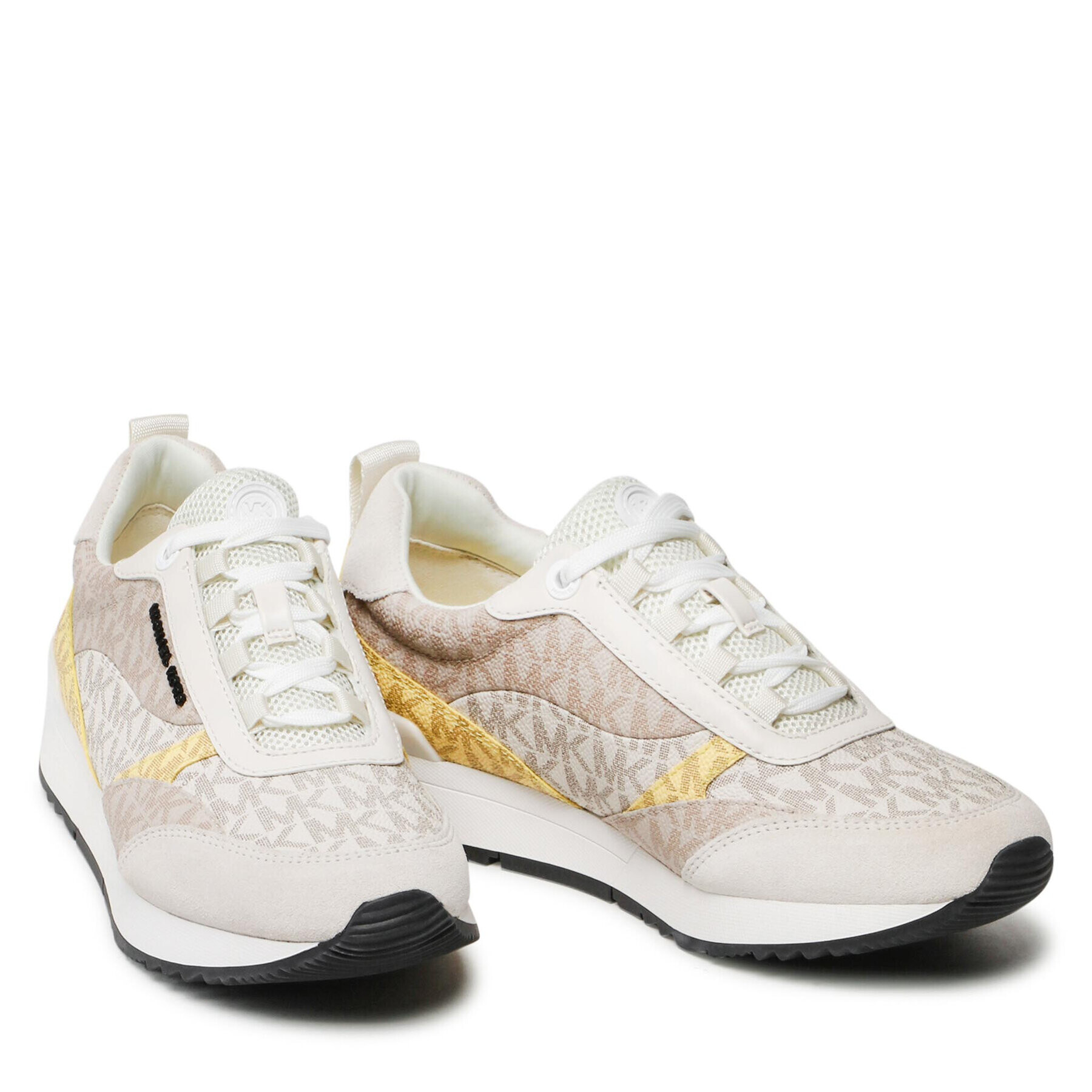 MICHAEL Michael Kors Сникърси Allie Stride Trainer 43S2ALFS1B Бежов - Pepit.bg