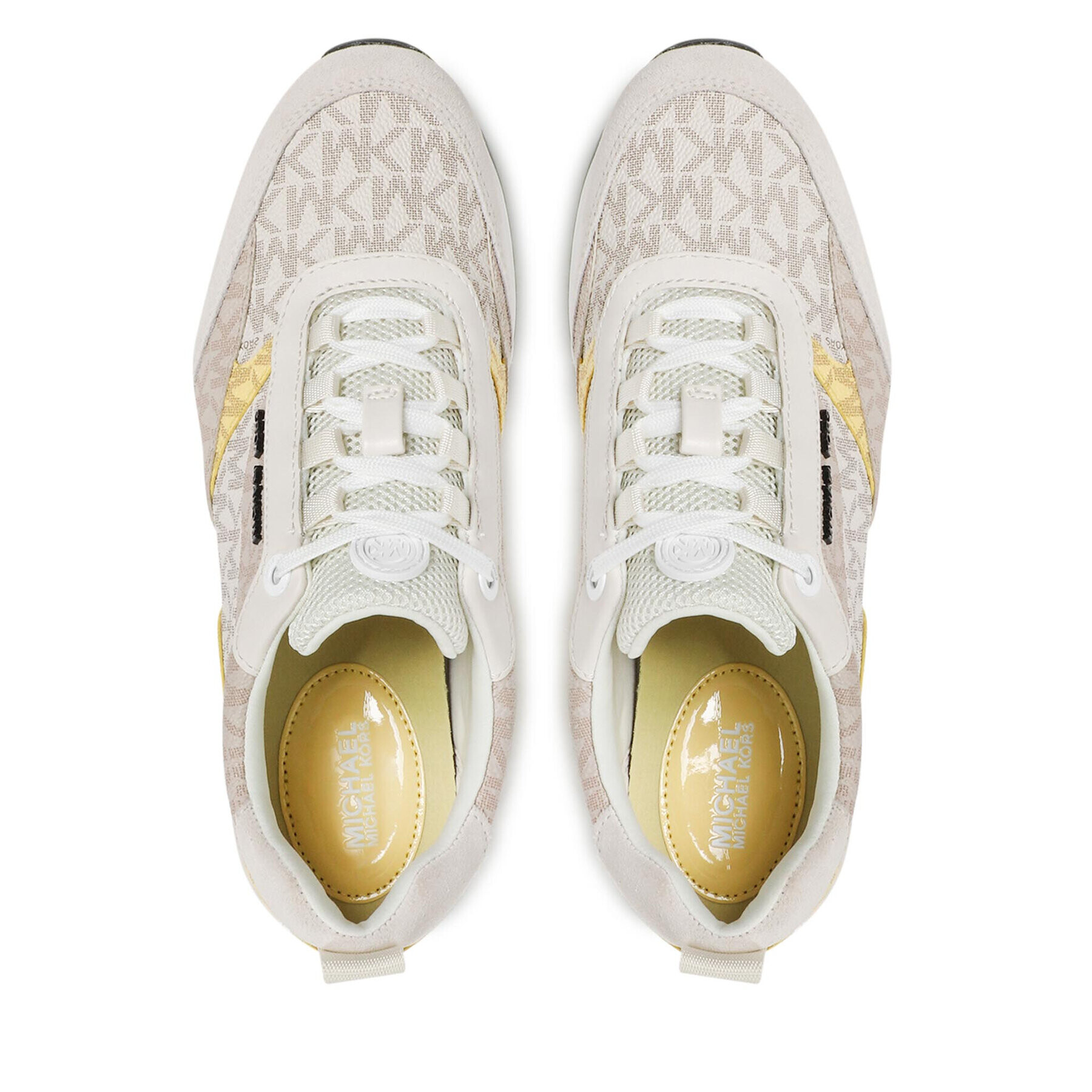 MICHAEL Michael Kors Сникърси Allie Stride Trainer 43S2ALFS1B Бежов - Pepit.bg