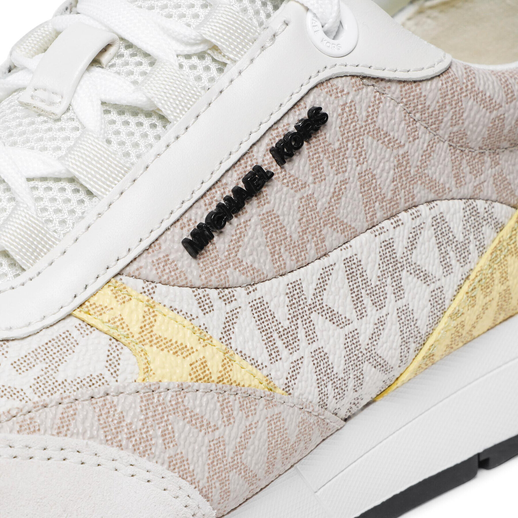 MICHAEL Michael Kors Сникърси Allie Stride Trainer 43S2ALFS1B Бежов - Pepit.bg