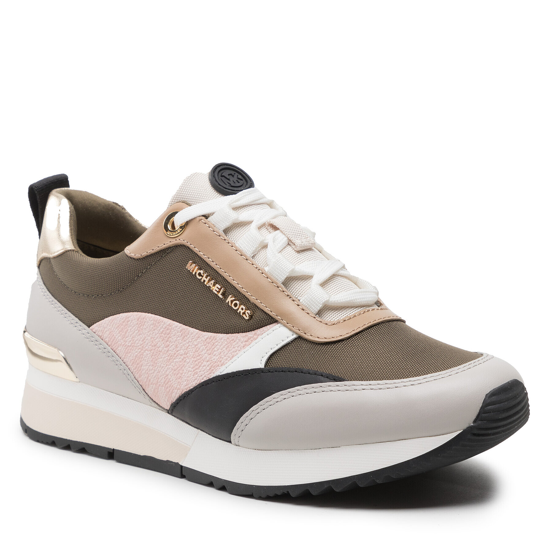 MICHAEL Michael Kors Сникърси Allie Stride Trainer 43S2ALFS1D Зелен - Pepit.bg