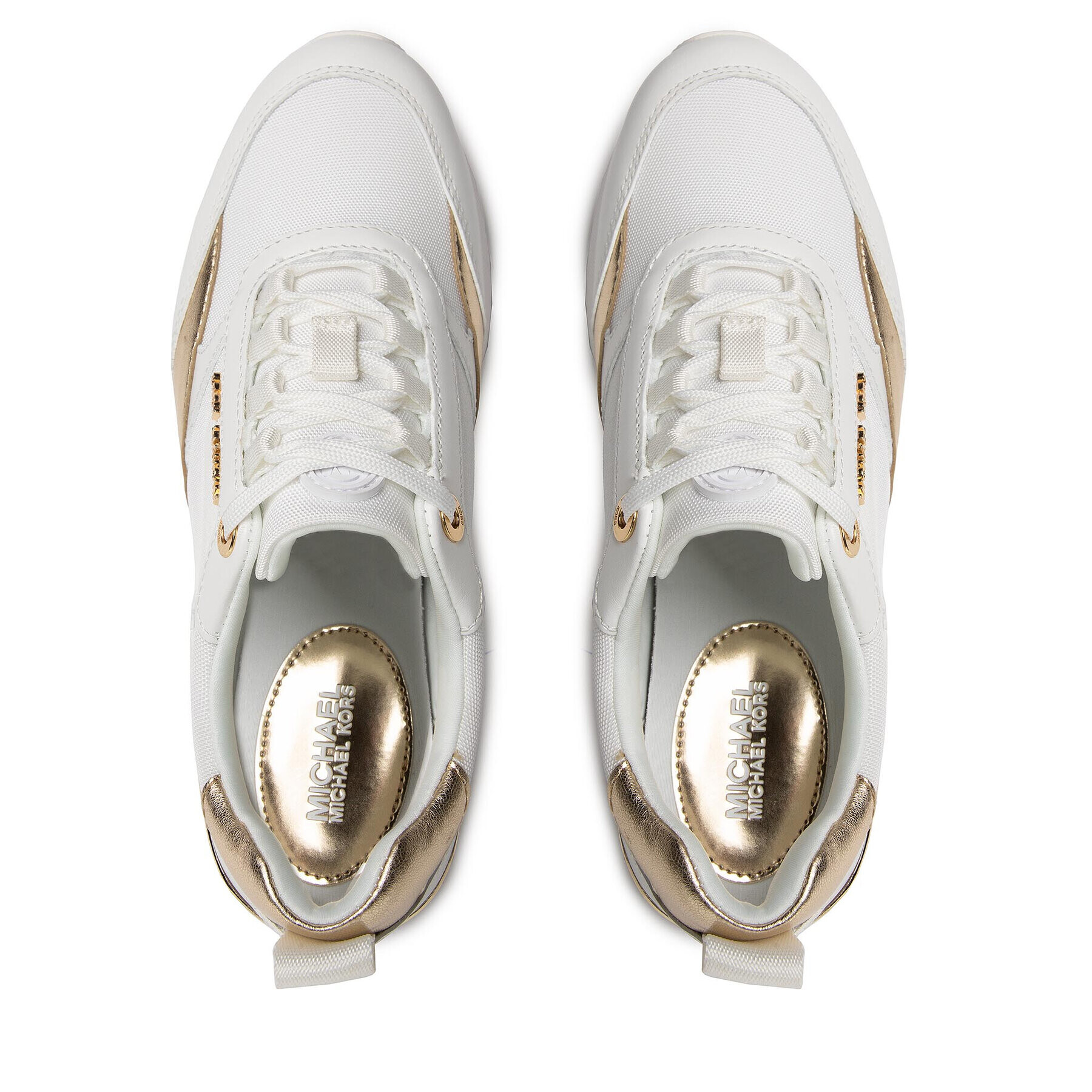 MICHAEL Michael Kors Сникърси Allie Stride Trainer 43T2ALFS1D Бял - Pepit.bg