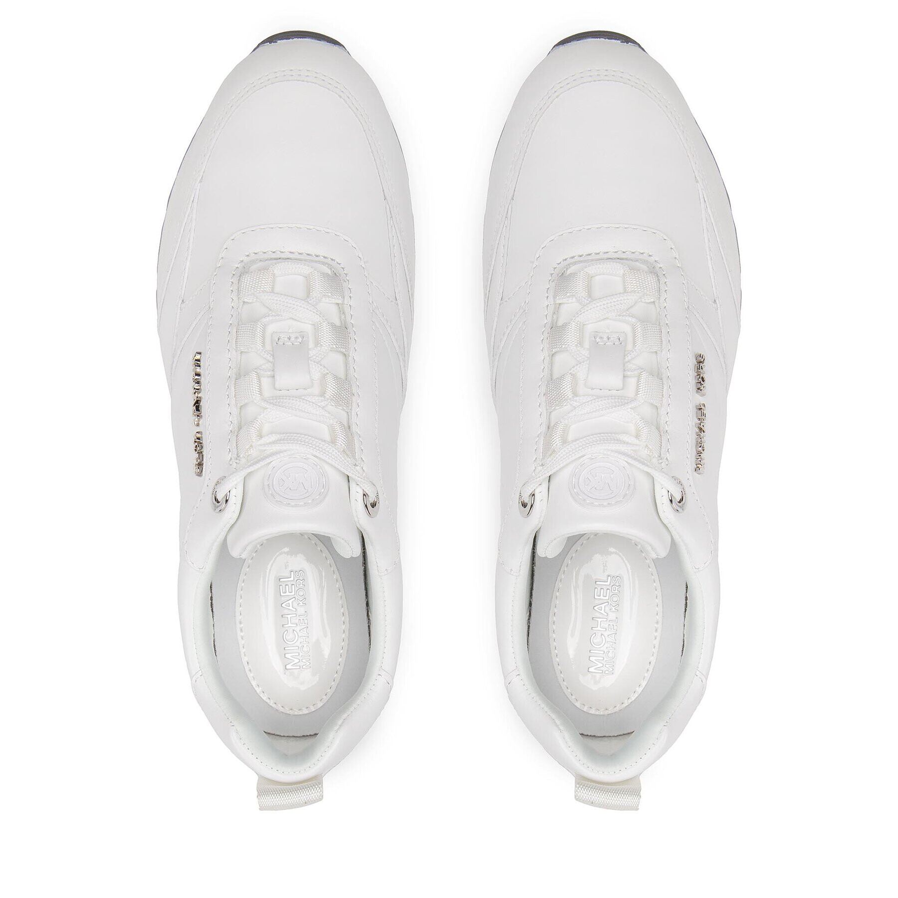 MICHAEL Michael Kors Сникърси Allie Stride Trainer 43T2ALFS3L Бял - Pepit.bg