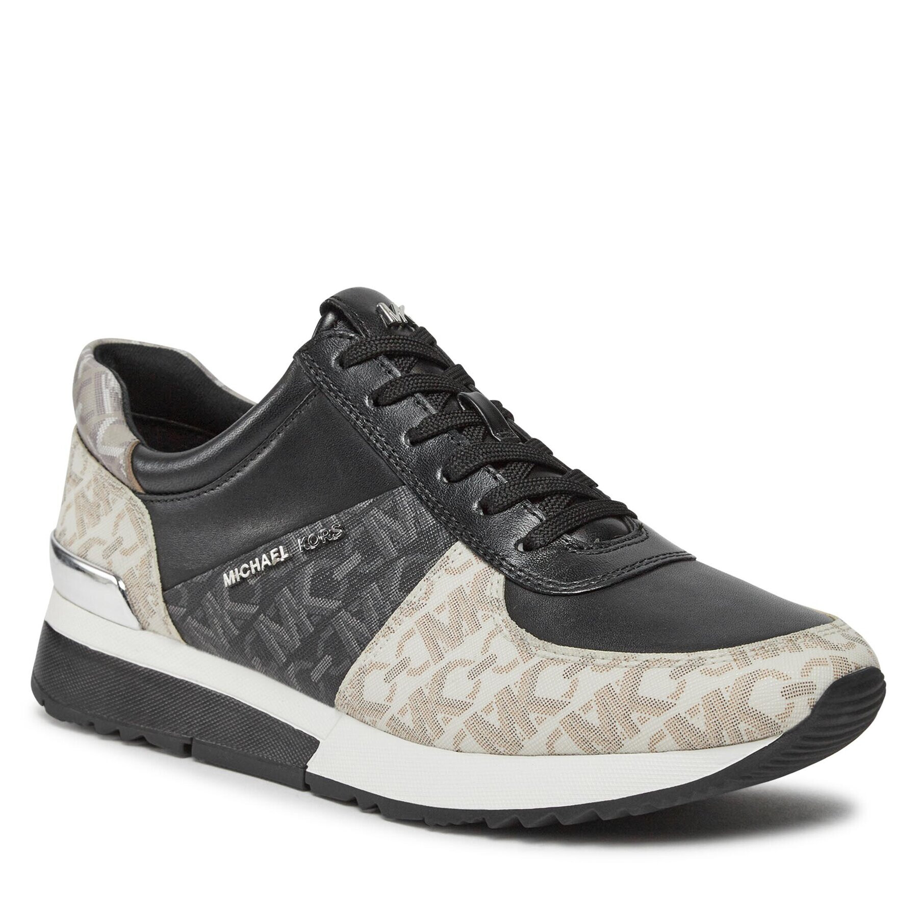 MICHAEL Michael Kors Сникърси Allie Trainer 43H3ALFS1B Черен - Pepit.bg