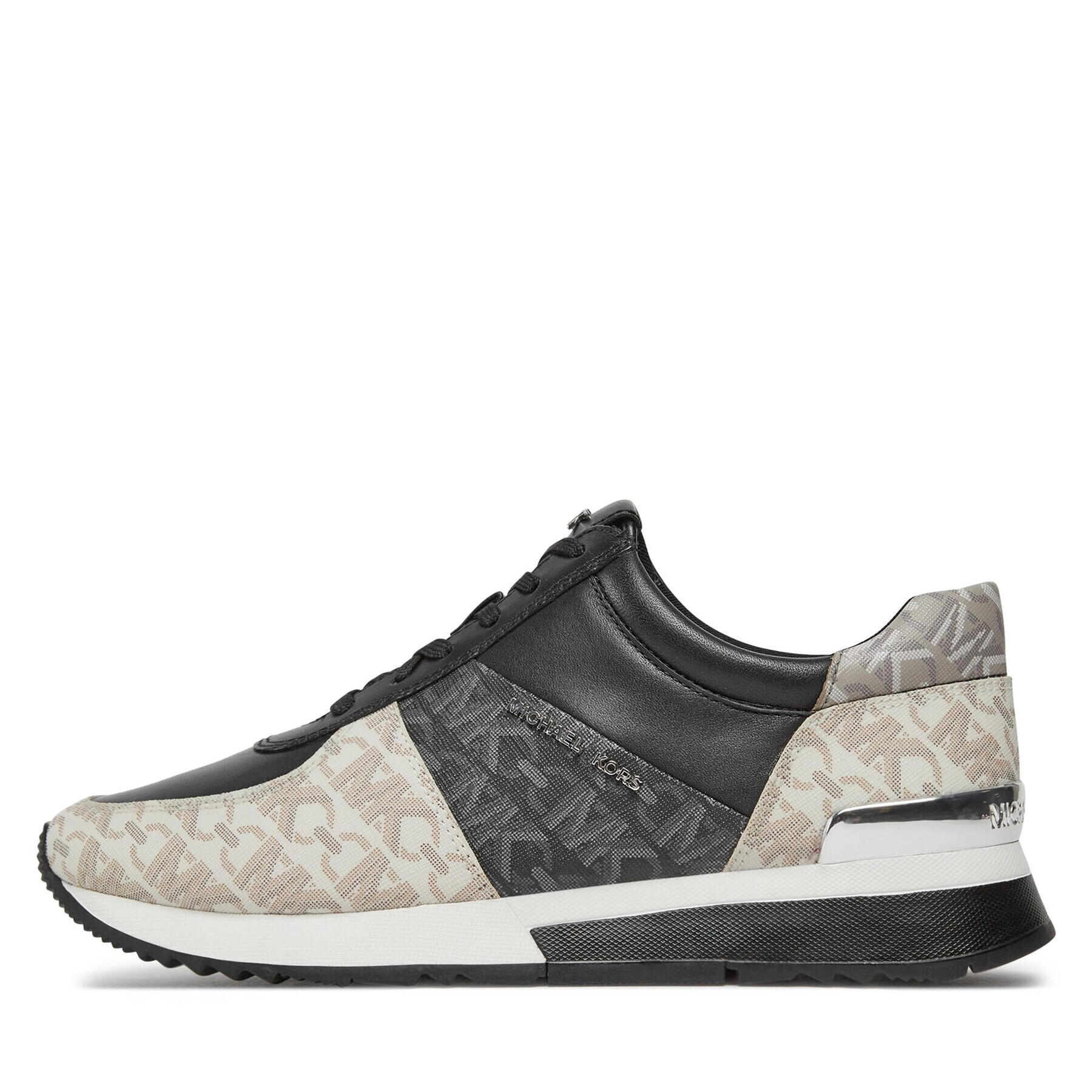 MICHAEL Michael Kors Сникърси Allie Trainer 43H3ALFS1B Черен - Pepit.bg