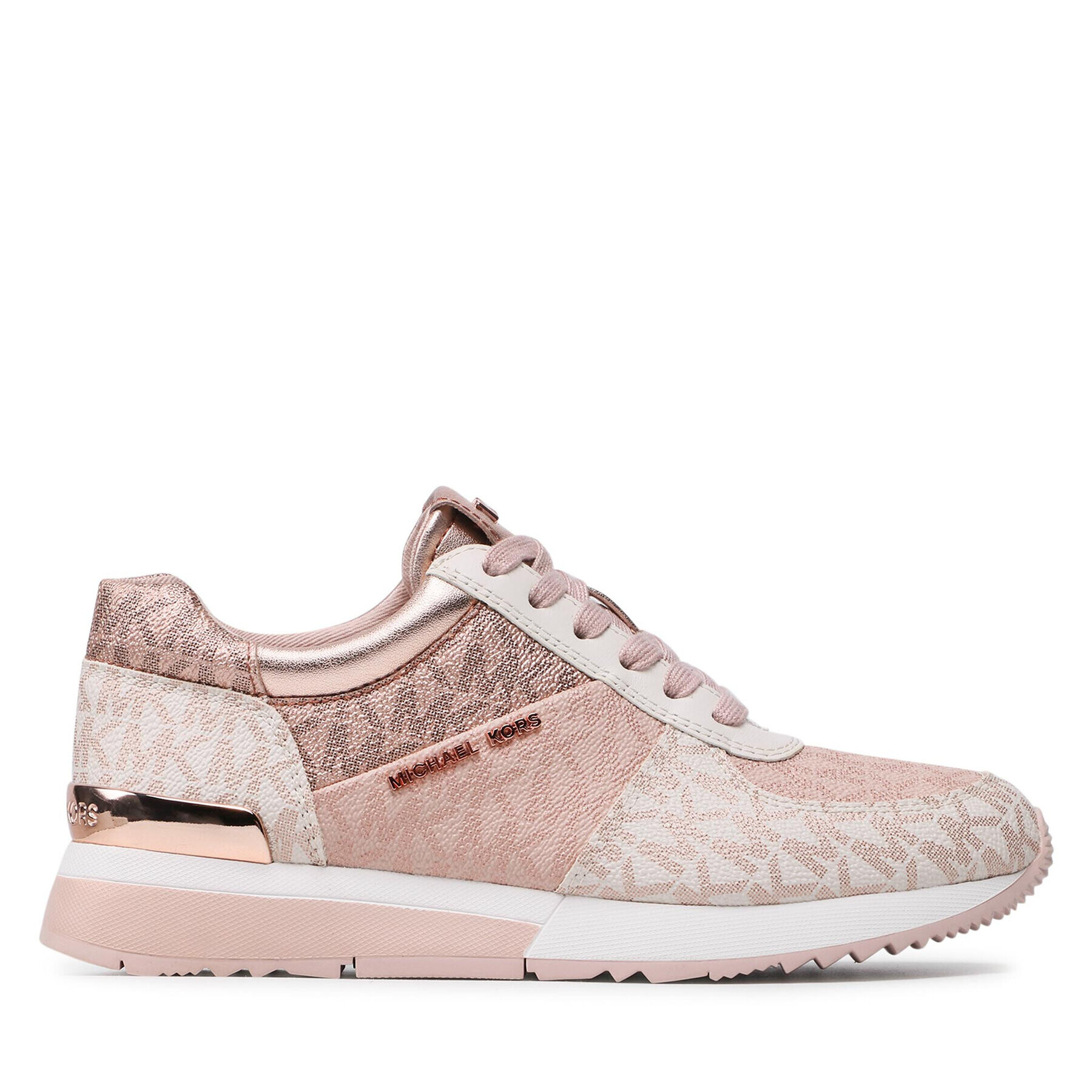 MICHAEL Michael Kors Сникърси Allie Trainer 43R2ALFS2B Розов - Pepit.bg