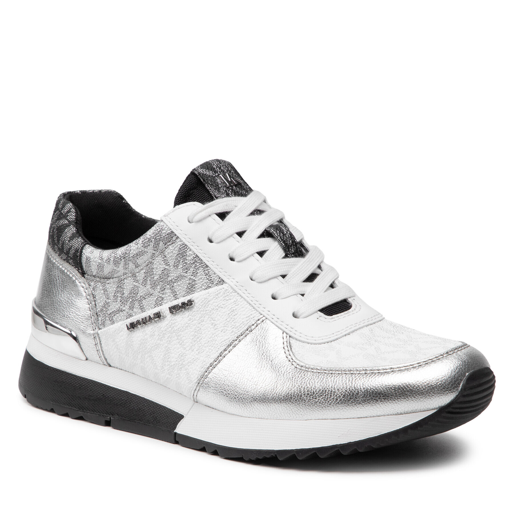 MICHAEL Michael Kors Сникърси Allie Trainer 43R2ALFS2M Сребрист - Pepit.bg