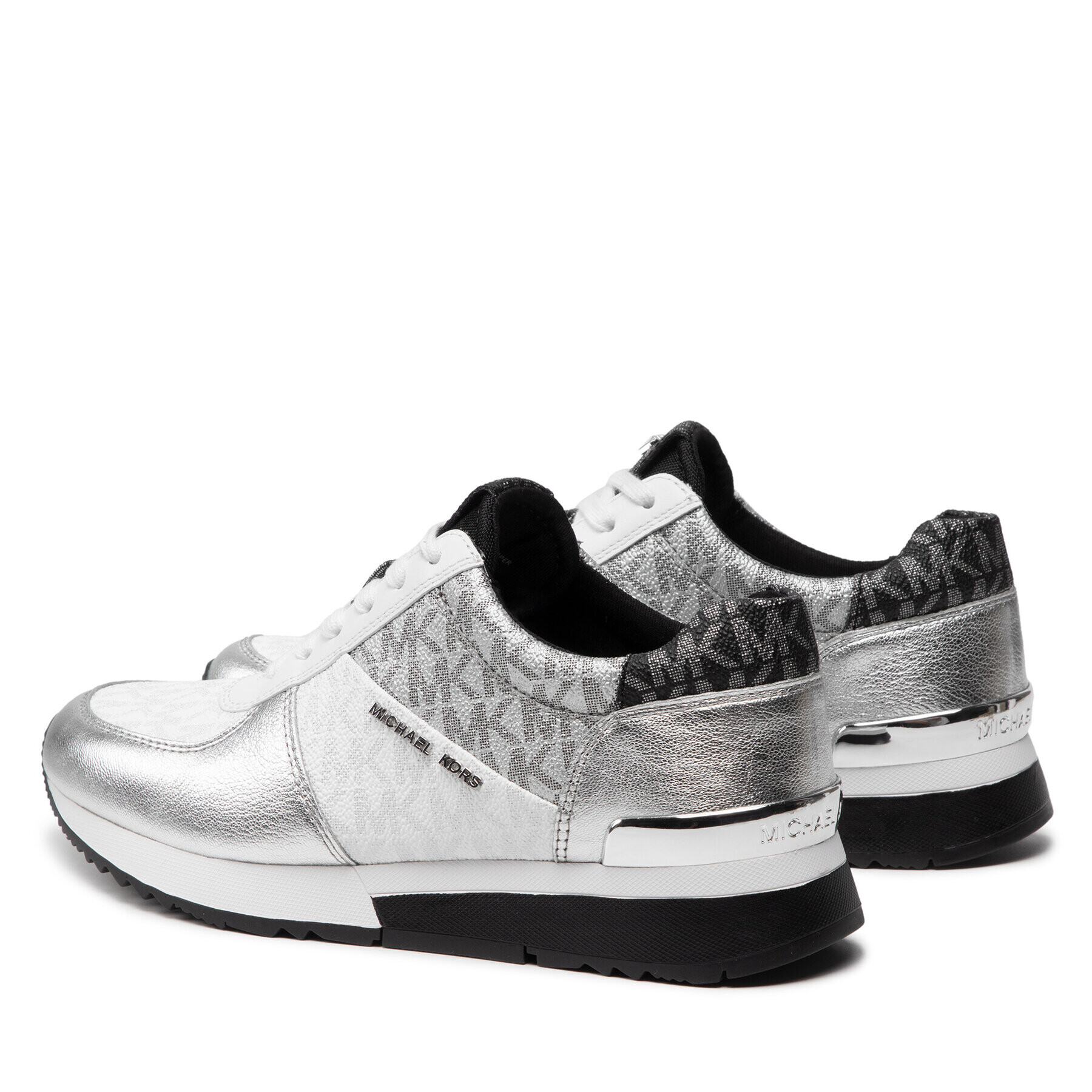 MICHAEL Michael Kors Сникърси Allie Trainer 43R2ALFS2M Сребрист - Pepit.bg