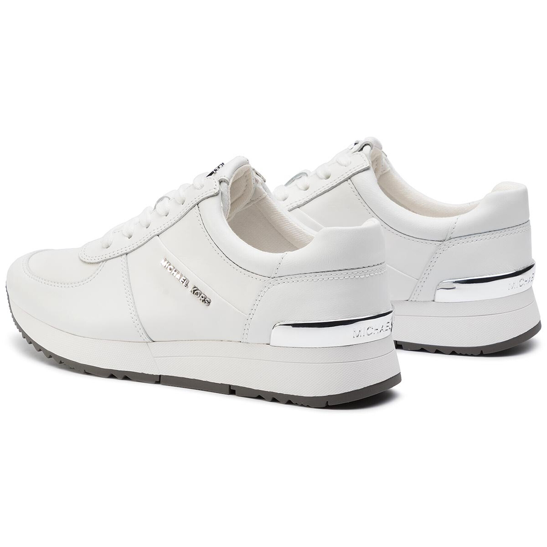 MICHAEL Michael Kors Сникърси Allie Trainer 43R5ALFP3L Бял - Pepit.bg