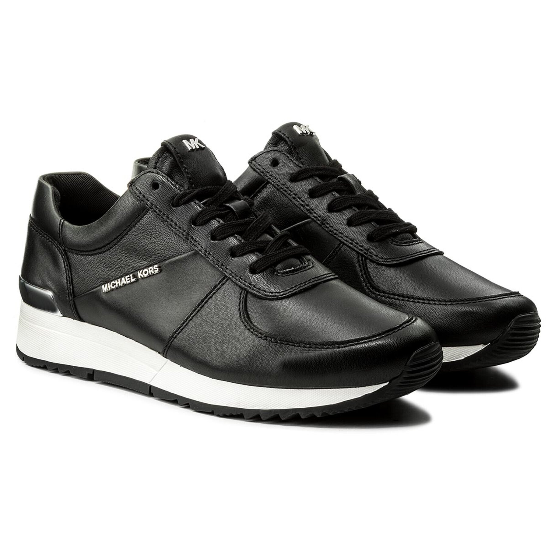 MICHAEL Michael Kors Сникърси Allie Trainer 43R5ALFP3L Черен - Pepit.bg