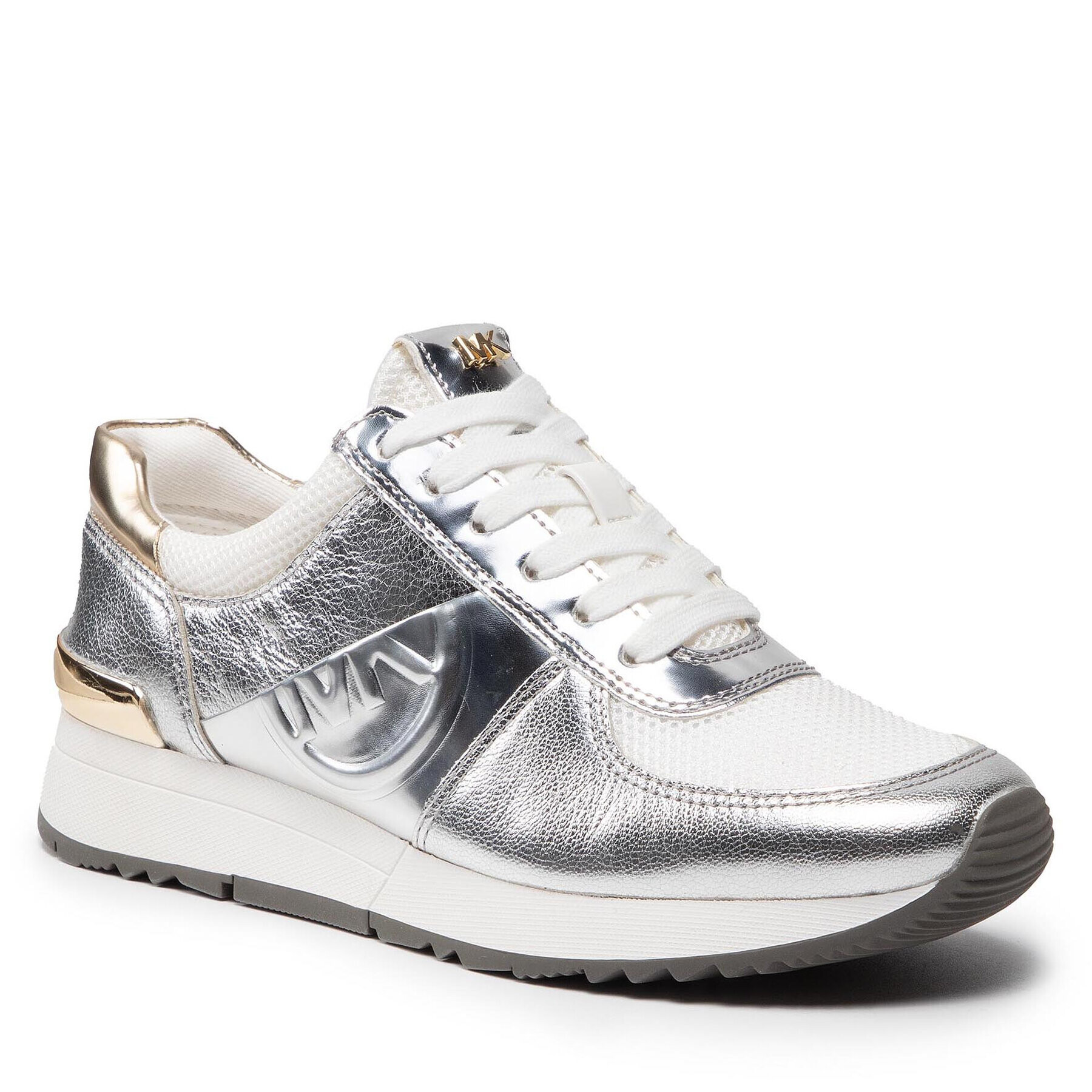 MICHAEL Michael Kors Сникърси Allie Trainer 43T1ALFS1M Сребрист - Pepit.bg
