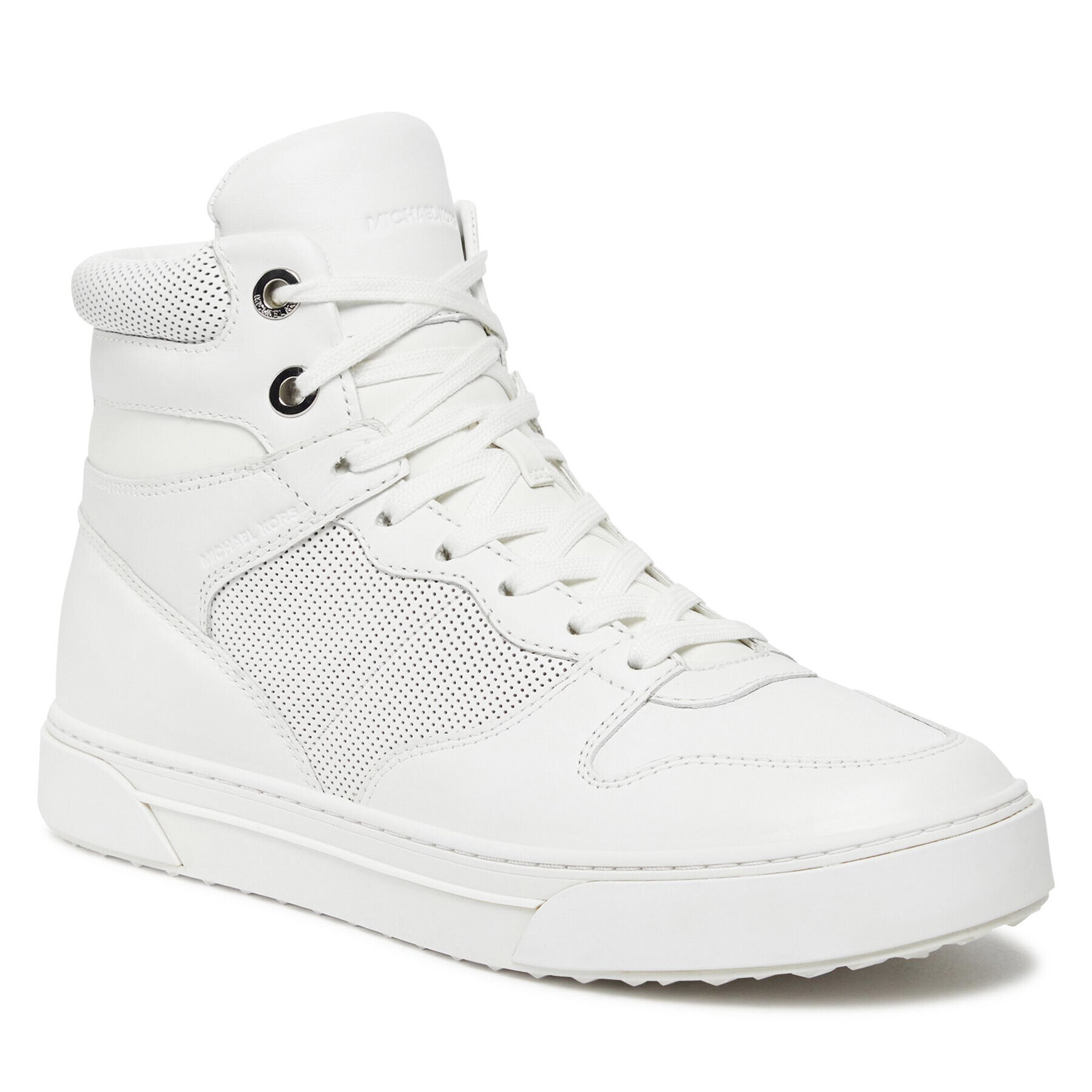 MICHAEL Michael Kors Сникърси Barett High Top 42F3BRFE5L Бял - Pepit.bg