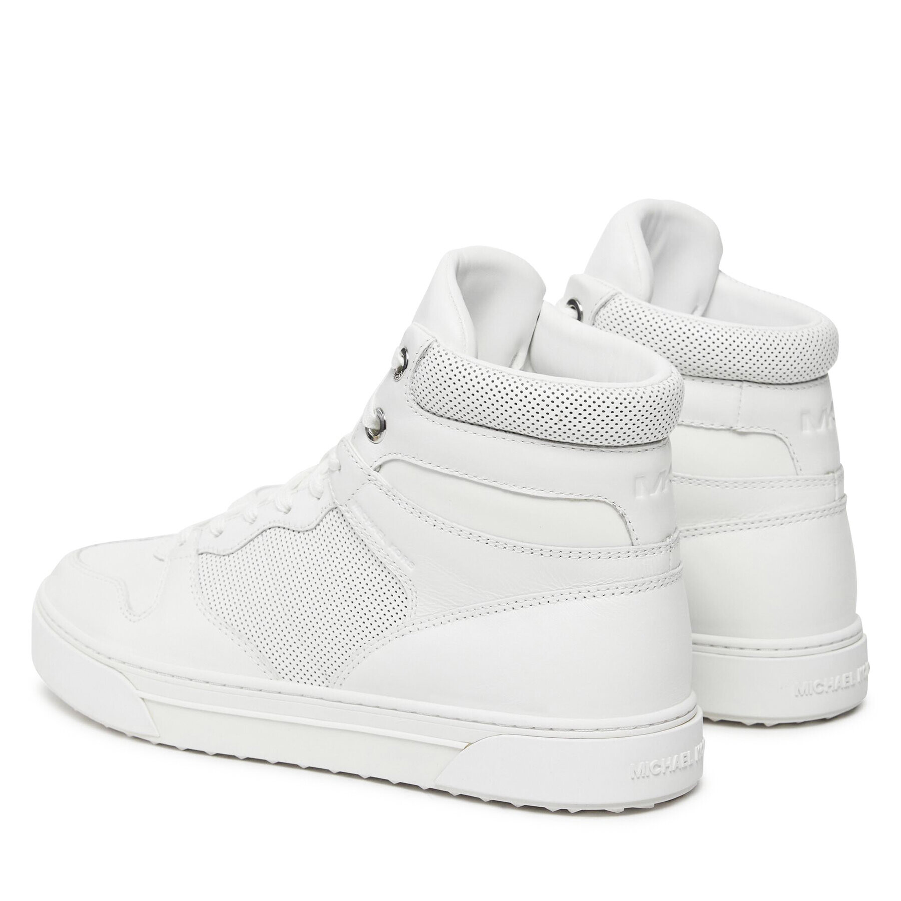 MICHAEL Michael Kors Сникърси Barett High Top 42F3BRFE5L Бял - Pepit.bg
