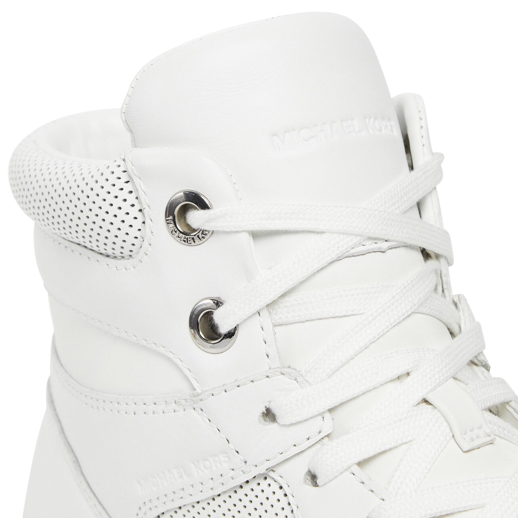 MICHAEL Michael Kors Сникърси Barett High Top 42F3BRFE5L Бял - Pepit.bg