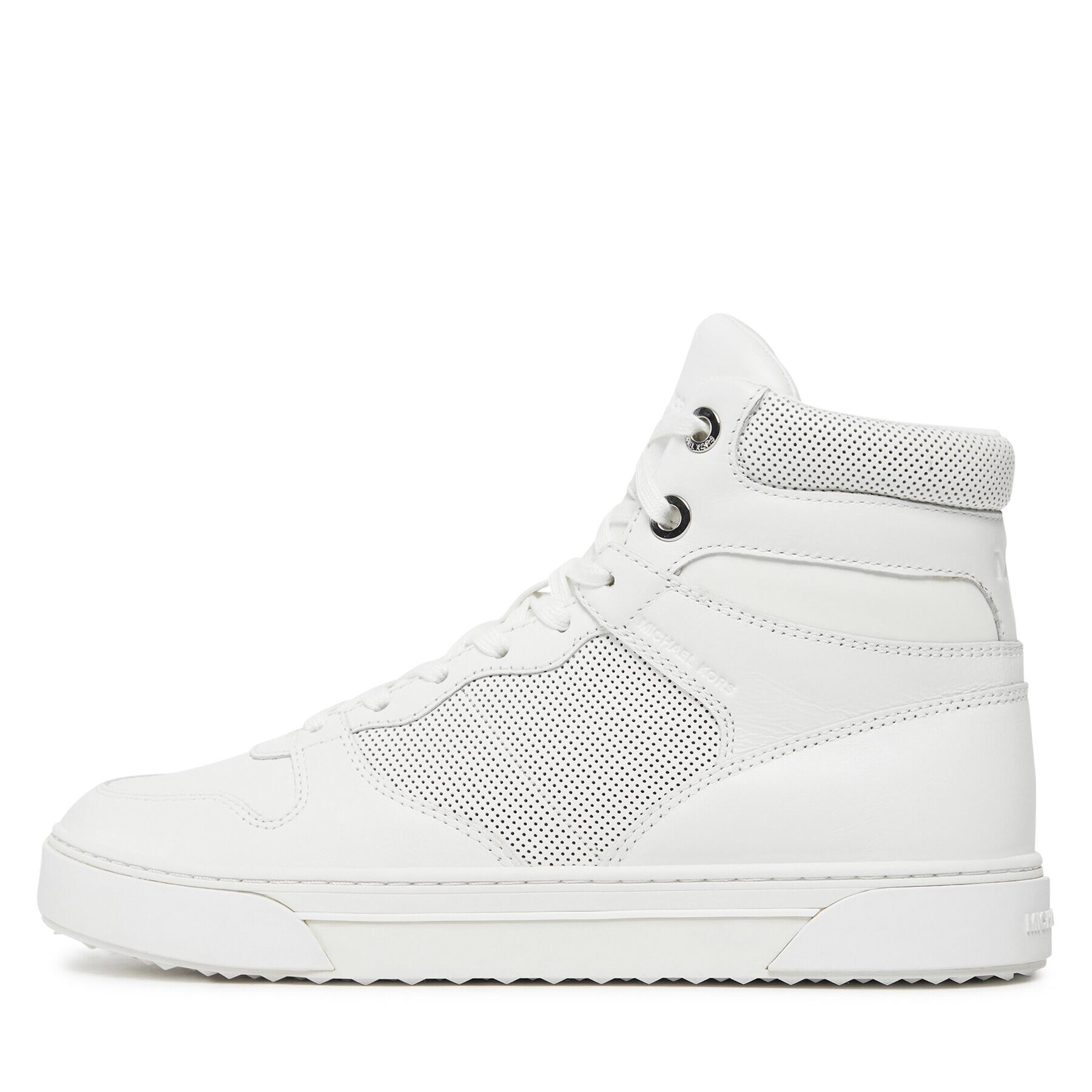 MICHAEL Michael Kors Сникърси Barett High Top 42F3BRFE5L Бял - Pepit.bg