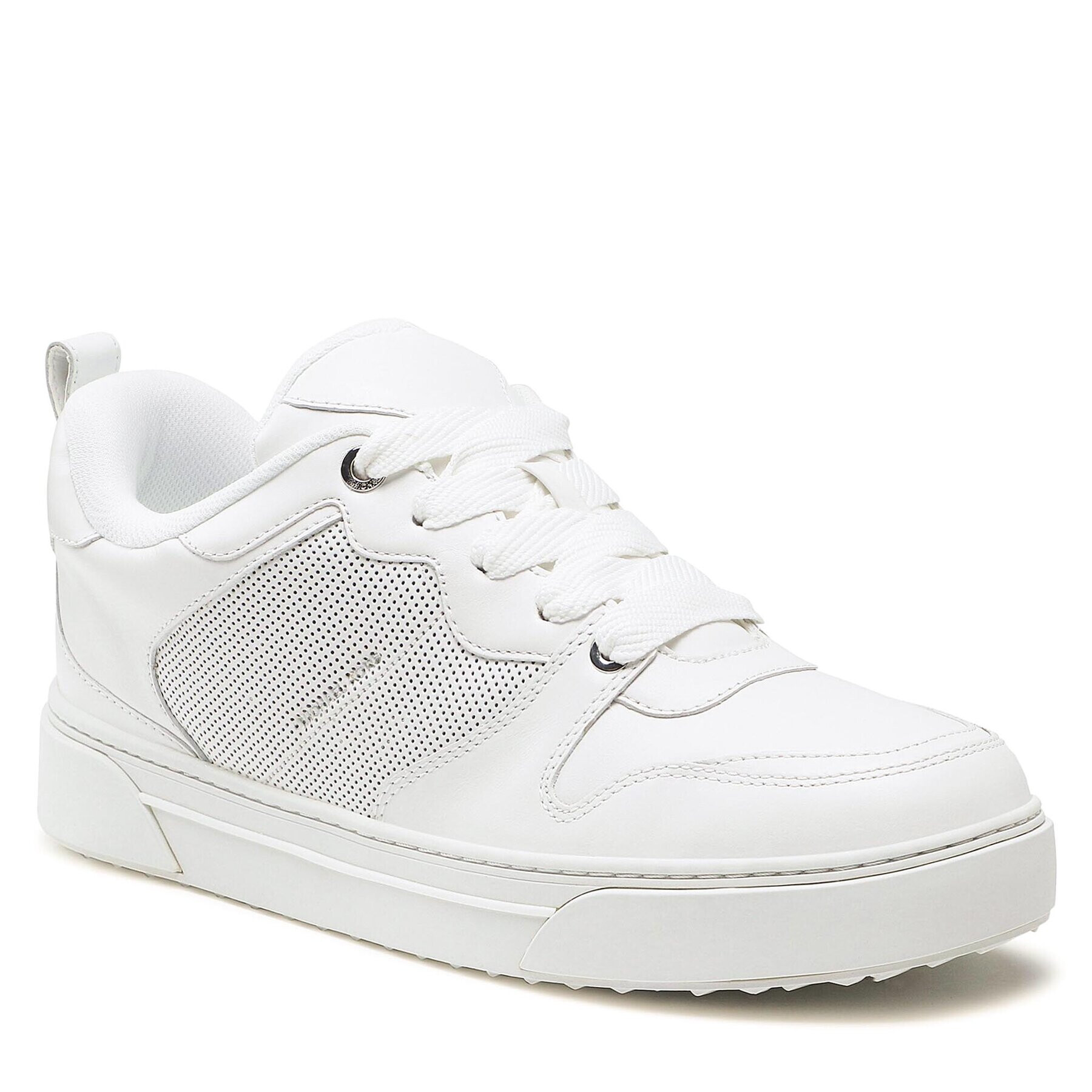 MICHAEL Michael Kors Сникърси Barett Lace Up 42F3BRFS1L Бял - Pepit.bg