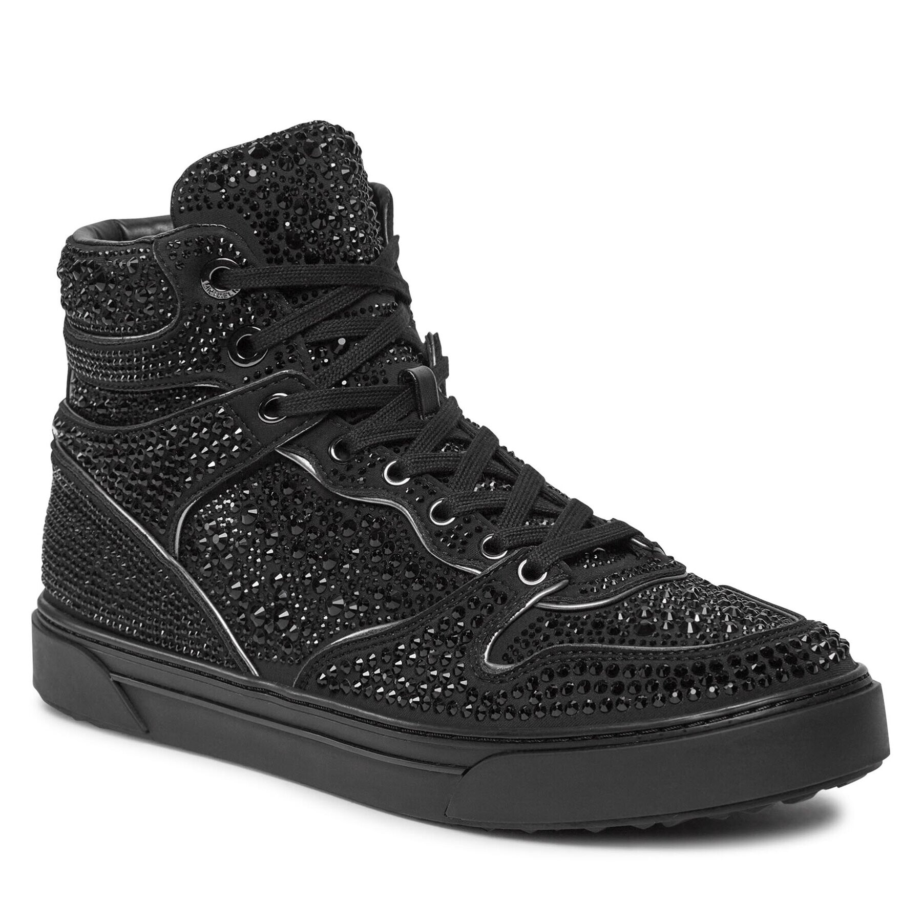 MICHAEL Michael Kors Сникърси Berett High Top 42H3BRFE5D Черен - Pepit.bg