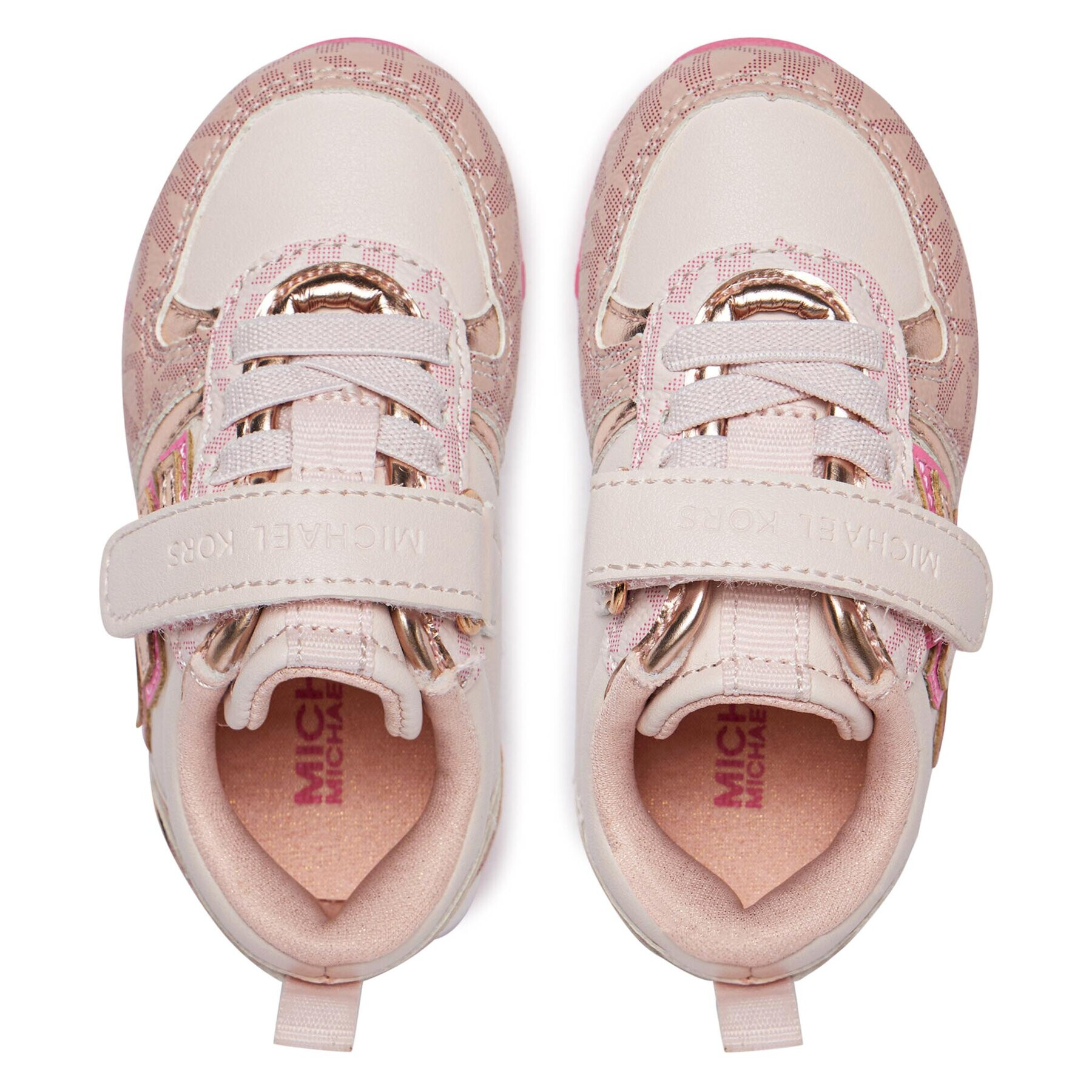 MICHAEL Michael Kors Сникърси Billie Dash Ps MK100818 Розов - Pepit.bg