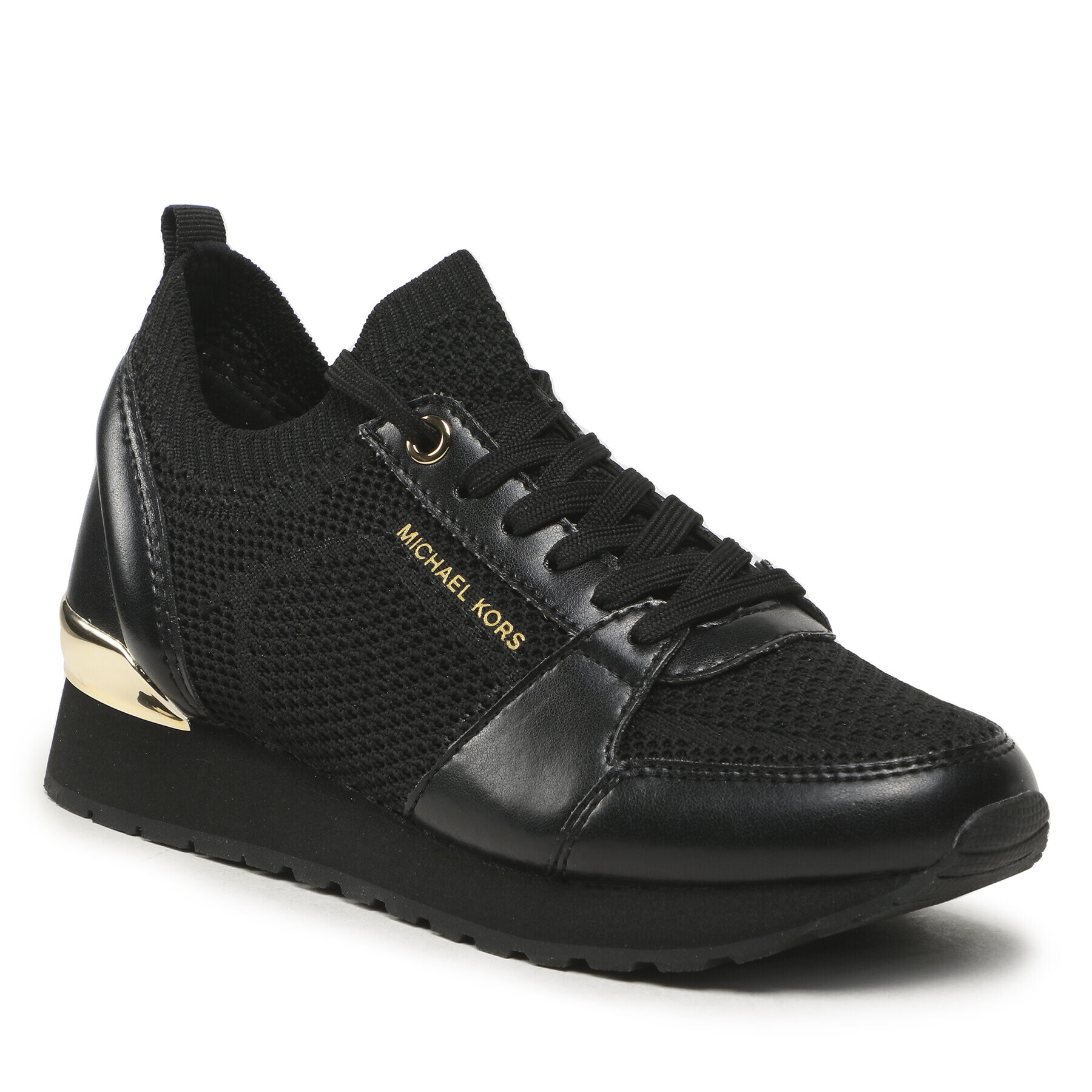 MICHAEL Michael Kors Сникърси Billie Knit Trainer 43F2BIFS1D Черен - Pepit.bg