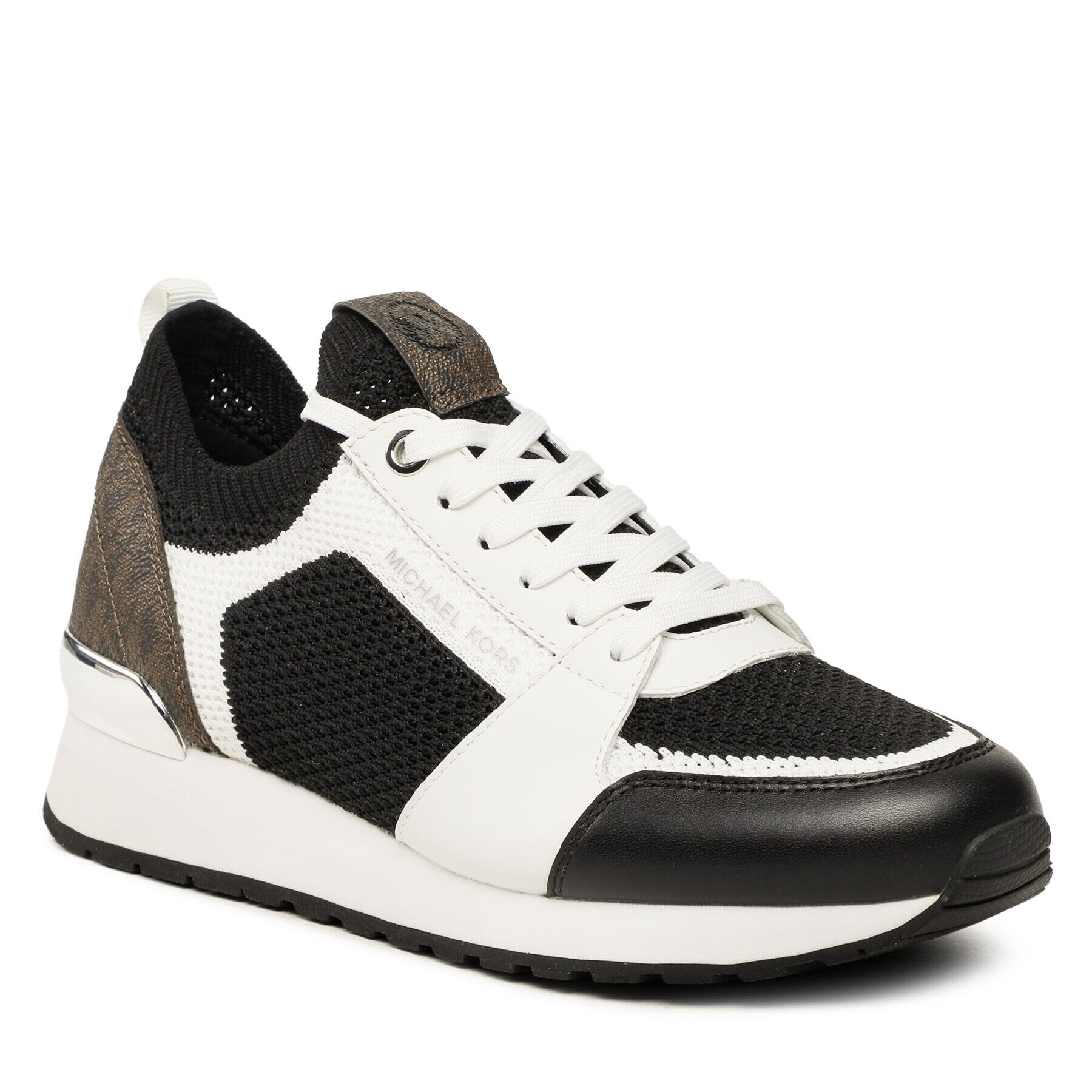 MICHAEL Michael Kors Сникърси Billie Knit Trainer 43S3BIFS1D Черен - Pepit.bg