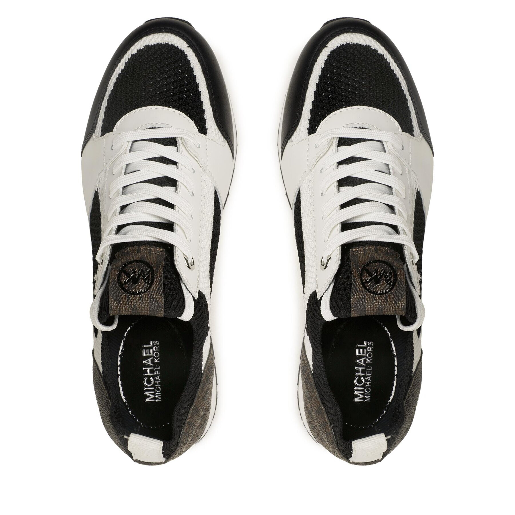 MICHAEL Michael Kors Сникърси Billie Knit Trainer 43S3BIFS1D Черен - Pepit.bg