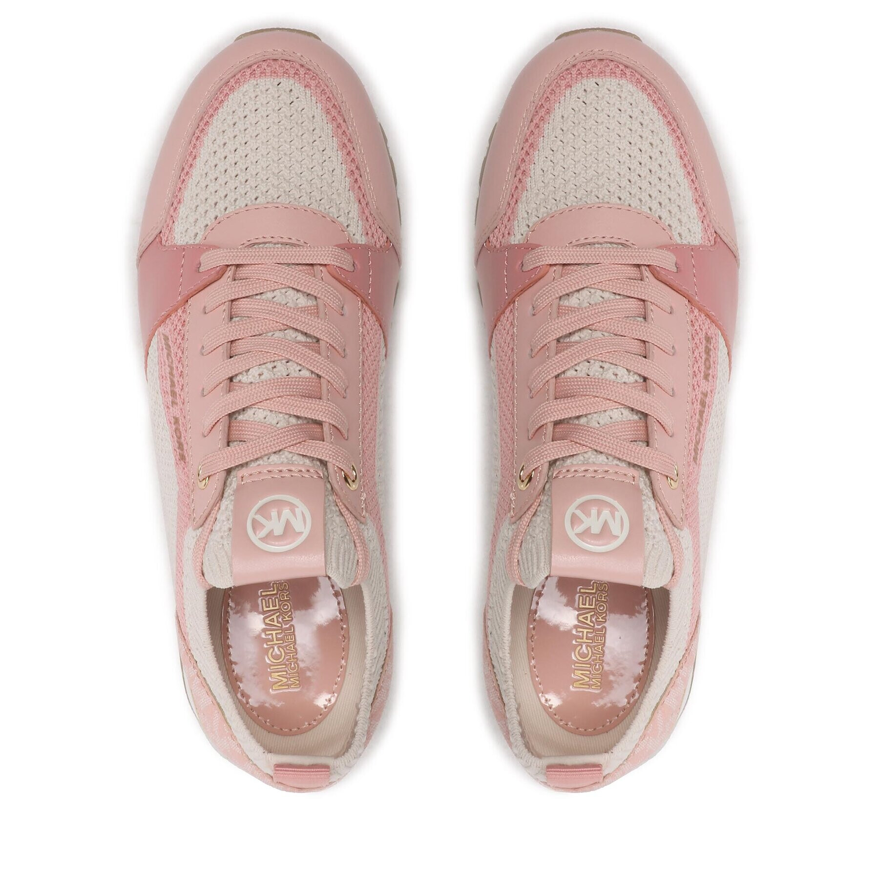 MICHAEL Michael Kors Сникърси Billie Knit Trainer 43S3BIFS2D Розов - Pepit.bg