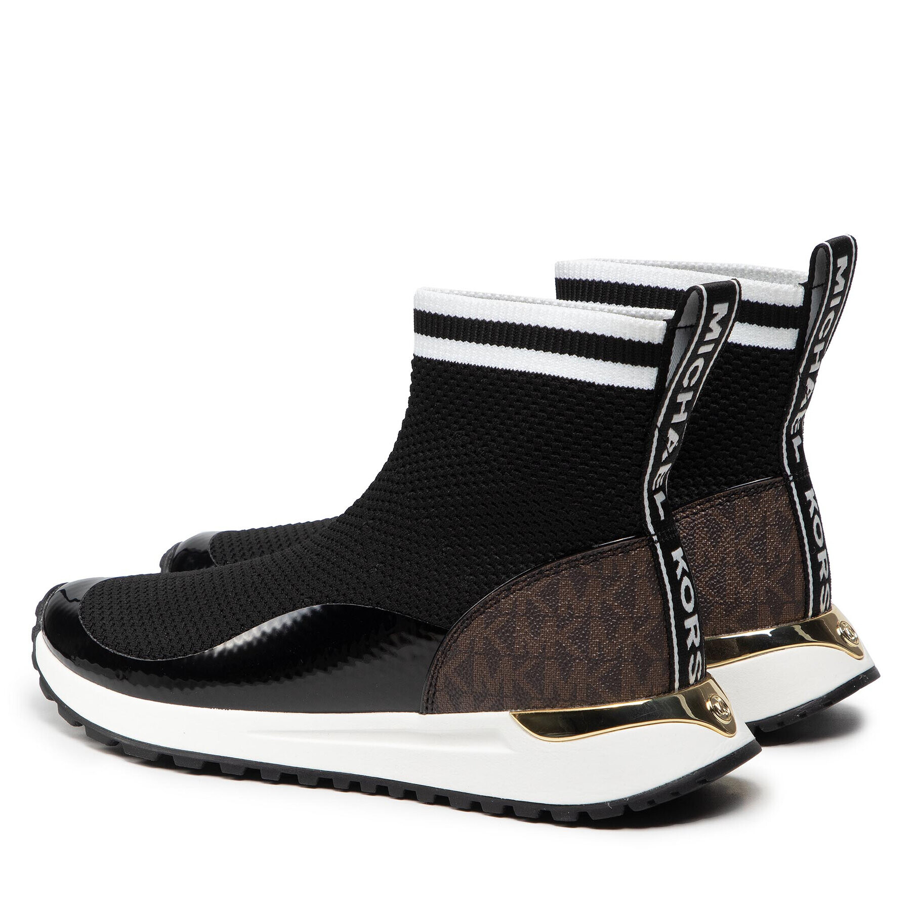 MICHAEL Michael Kors Сникърси Bodie Bootie 43R2BDFE7D Черен - Pepit.bg