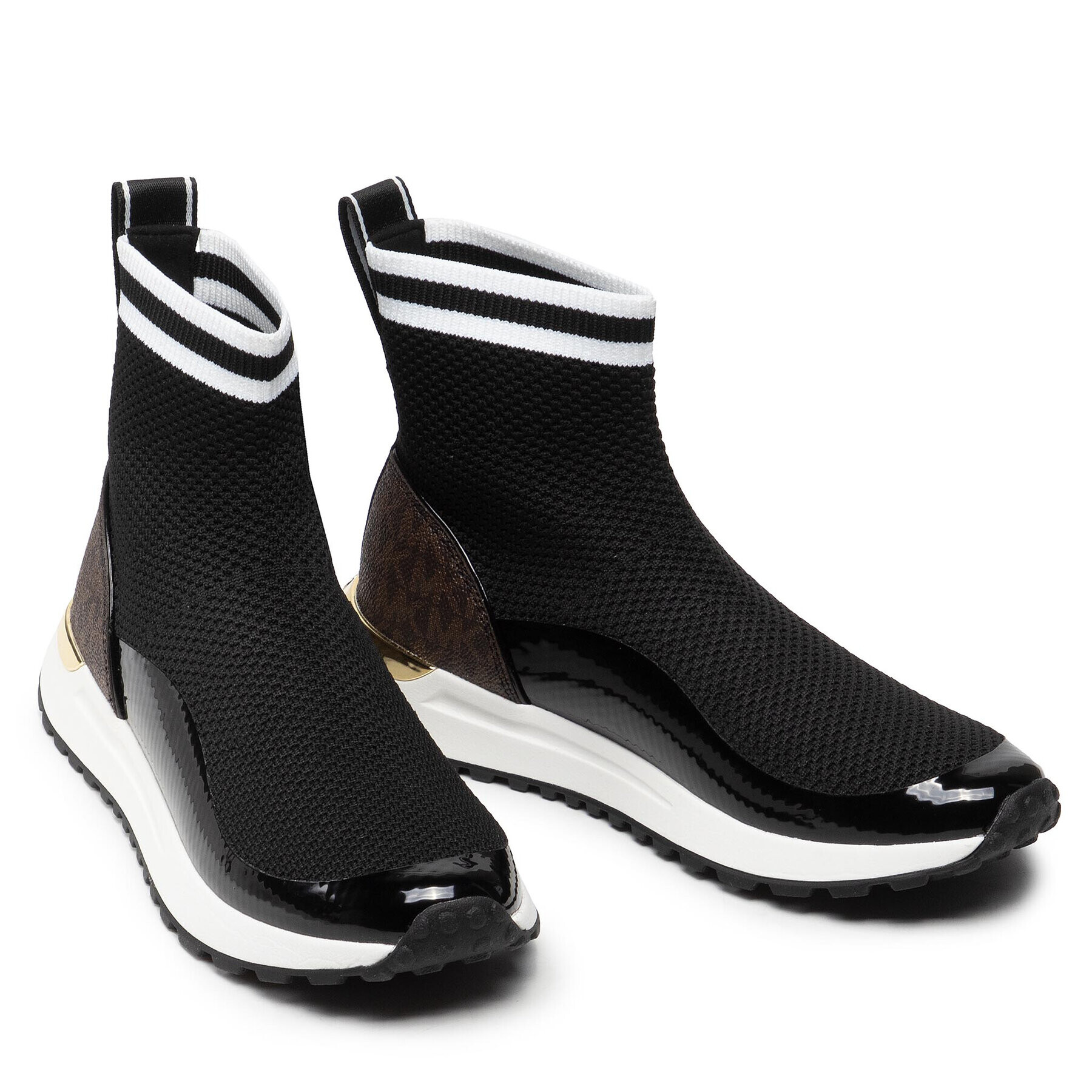 MICHAEL Michael Kors Сникърси Bodie Bootie 43R2BDFE7D Черен - Pepit.bg