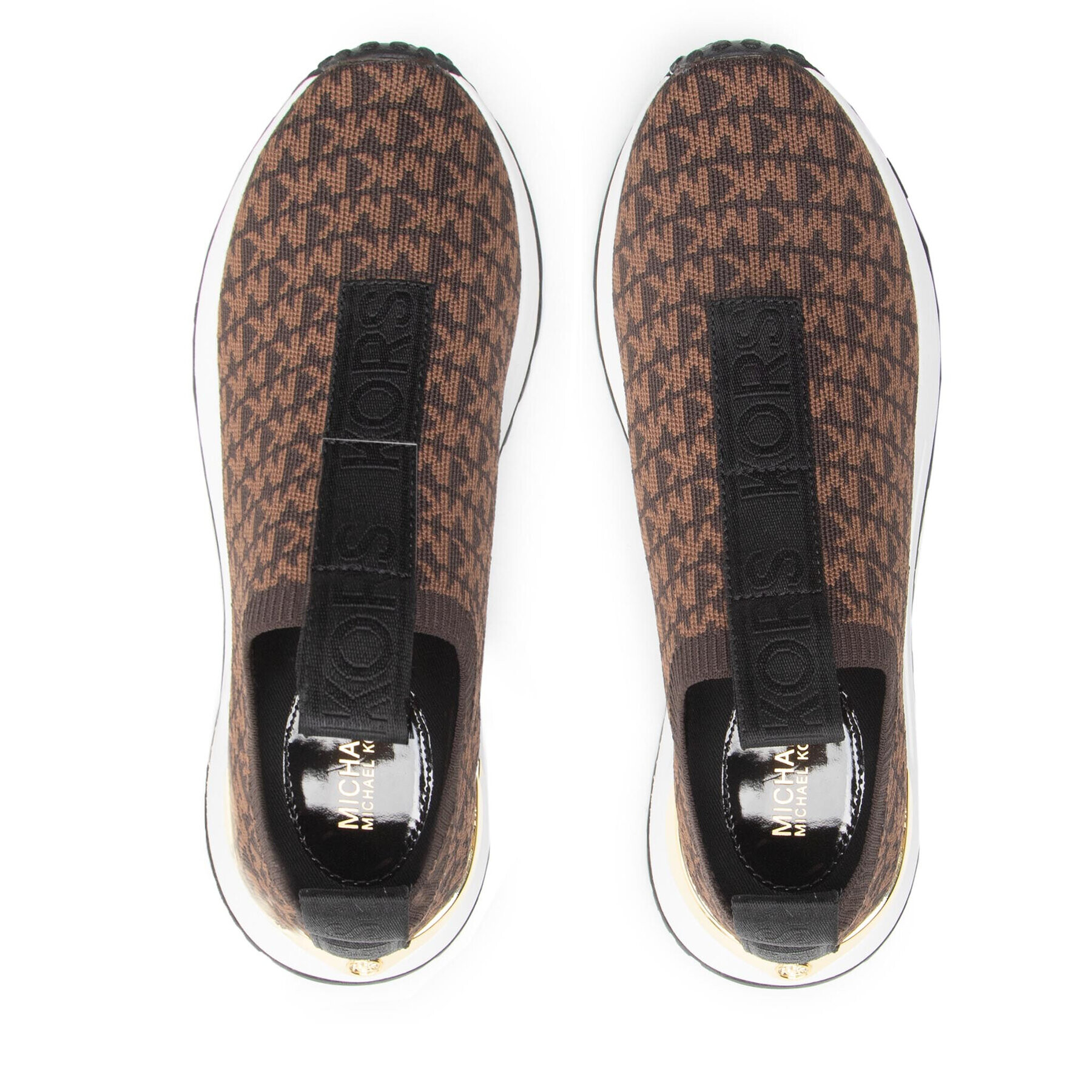 MICHAEL Michael Kors Сникърси Bodie Slip On 43F2BDFP1Y Кафяв - Pepit.bg
