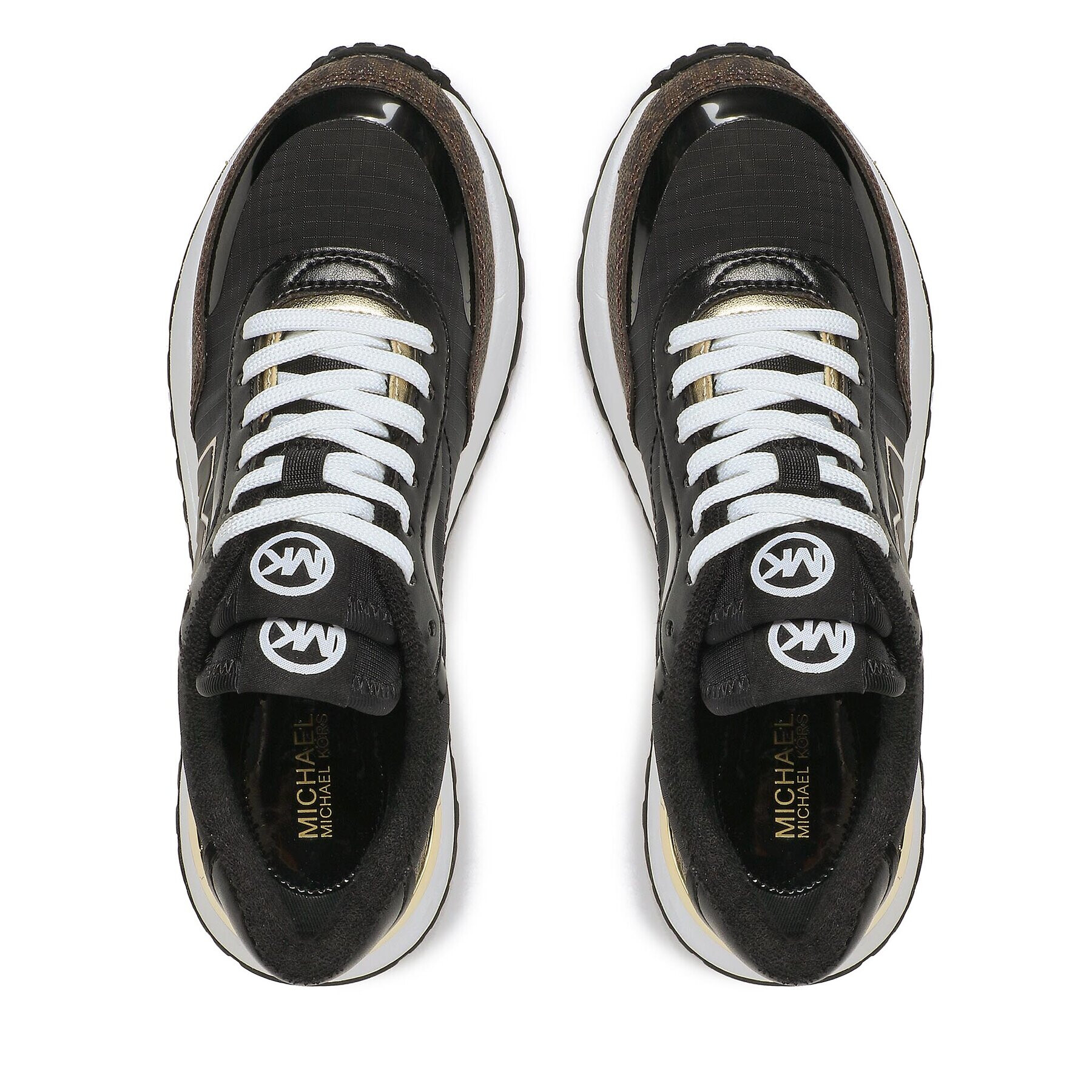 MICHAEL Michael Kors Сникърси Bolt Trainer 43F2BOFS6D Черен - Pepit.bg
