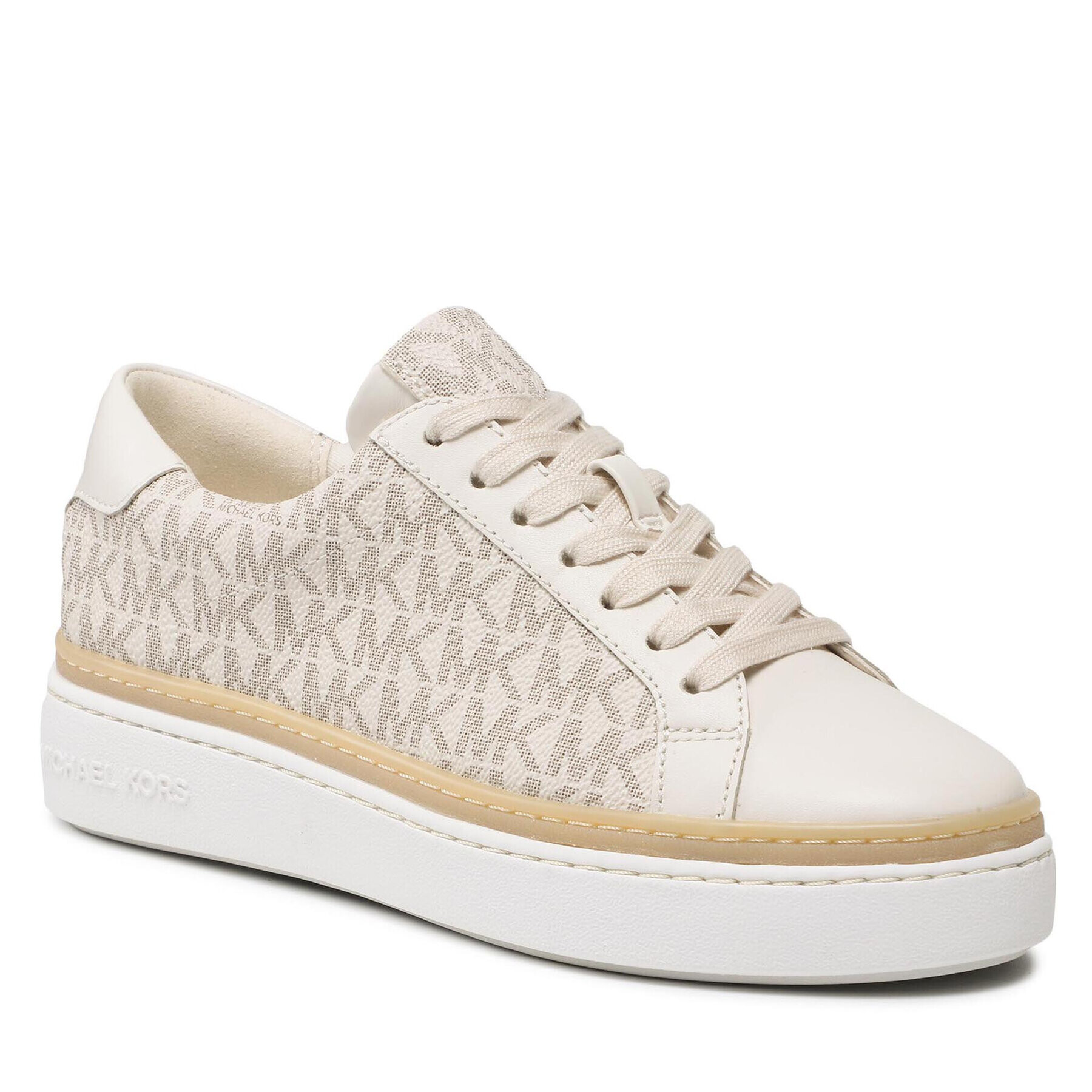 MICHAEL Michael Kors Сникърси Champan Lace Up 43T1CHFS1B Бежов - Pepit.bg