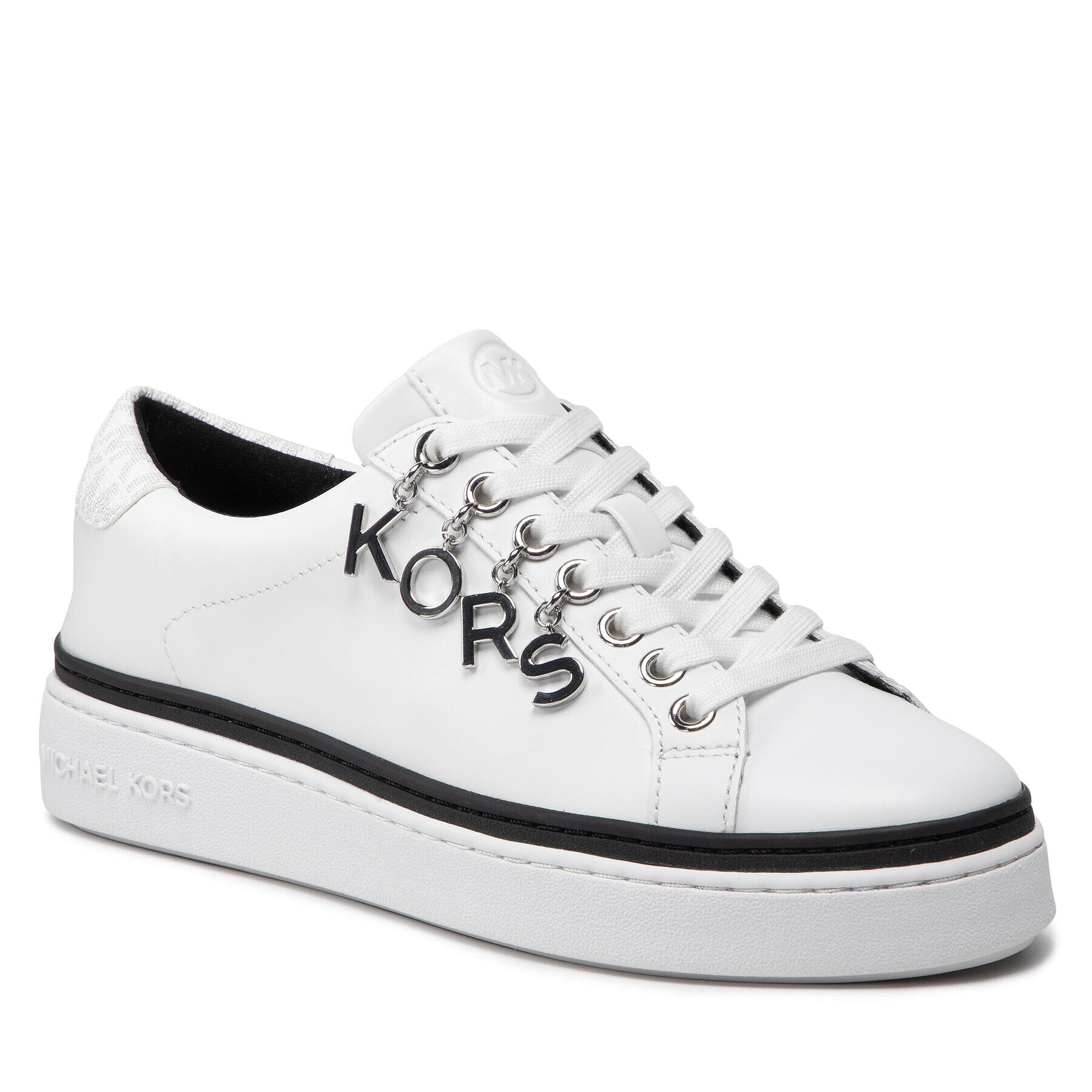 MICHAEL Michael Kors Сникърси Chapman Lace Up 43R2CHFS2L Бял - Pepit.bg