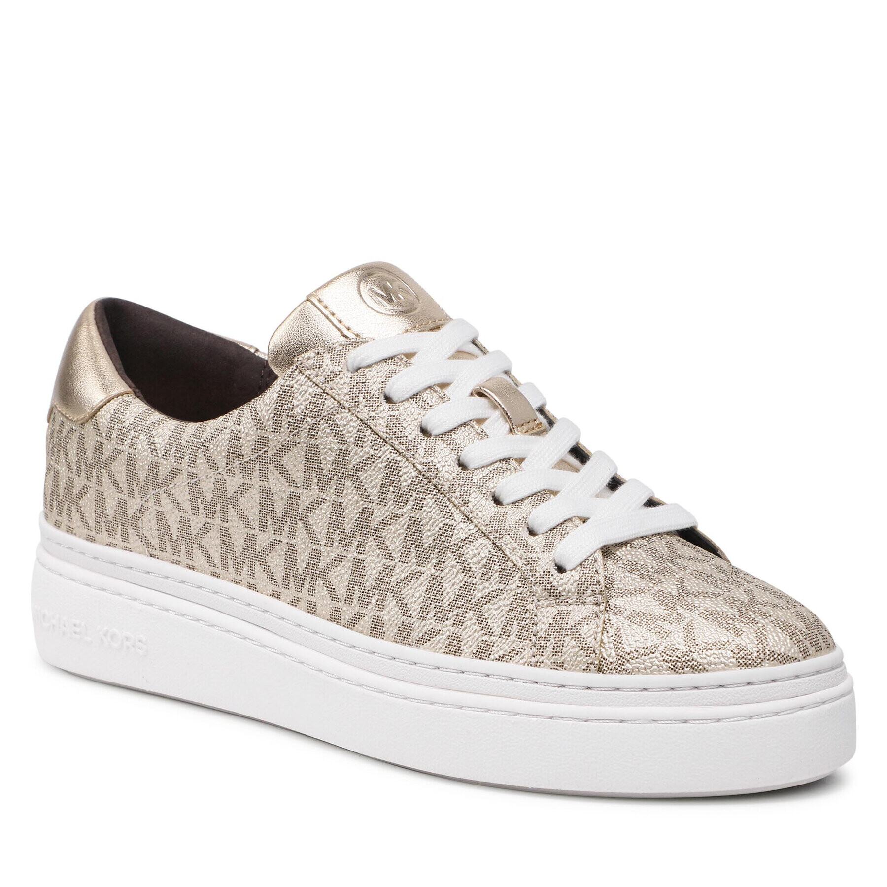 MICHAEL Michael Kors Сникърси Chapman Lace Up 43R2CHFS3B Златист - Pepit.bg