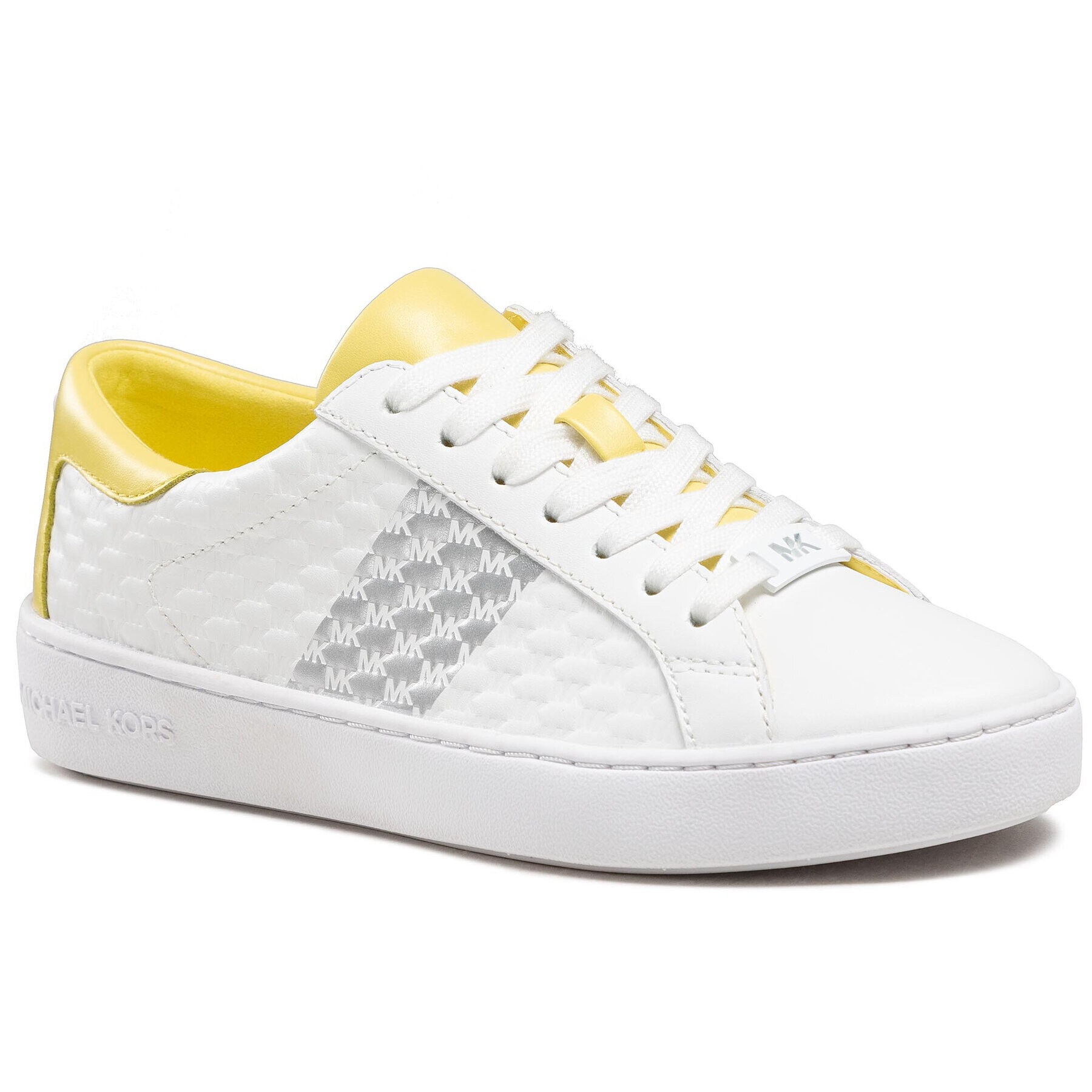 MICHAEL Michael Kors Сникърси Colby Sneaker 43S1COFS3L Бял - Pepit.bg