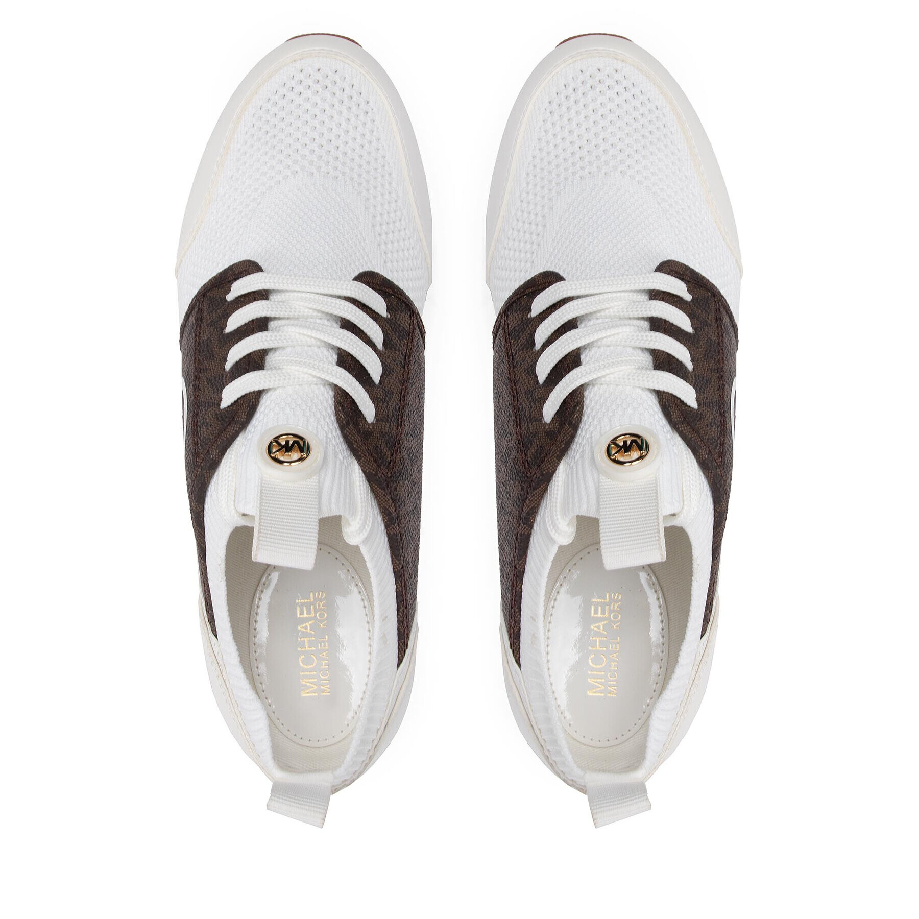 MICHAEL Michael Kors Сникърси Dash Knit Trainer 43T2DAFS4D Бял - Pepit.bg