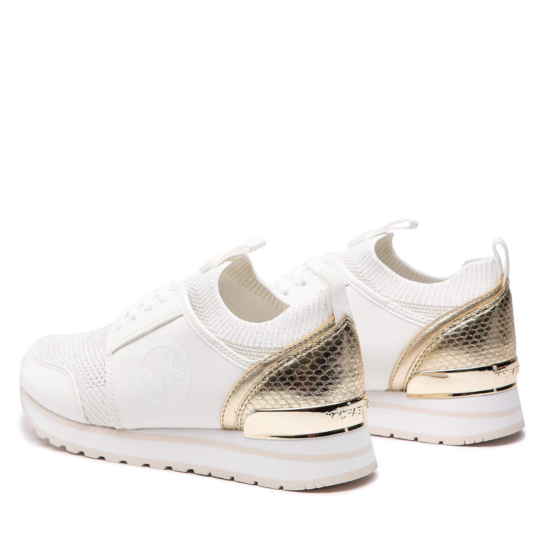 MICHAEL Michael Kors Сникърси Dash Knit Trainers 43T2DAFS1M Бял - Pepit.bg