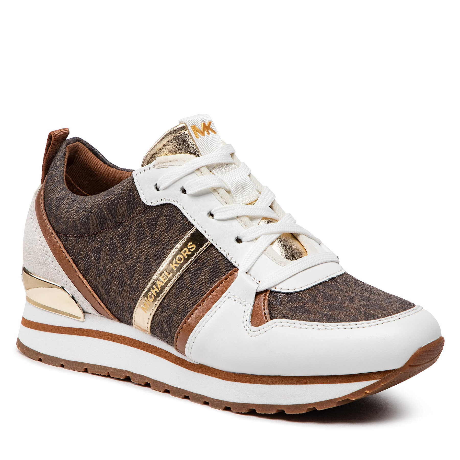 MICHAEL Michael Kors Сникърси Dash Trainer 43S2DAFS1B Кафяв - Pepit.bg