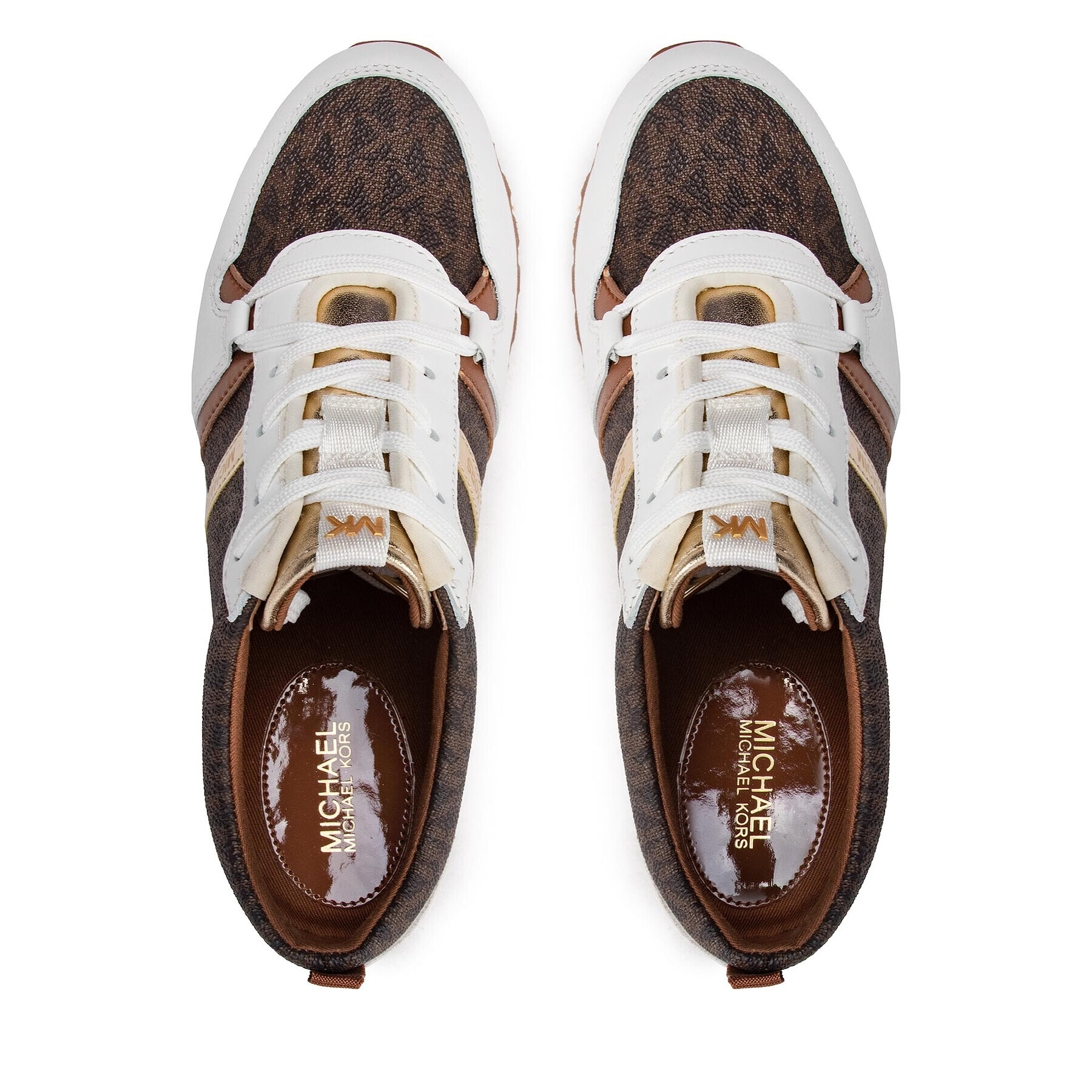 MICHAEL Michael Kors Сникърси Dash Trainer 43S2DAFS1B Кафяв - Pepit.bg