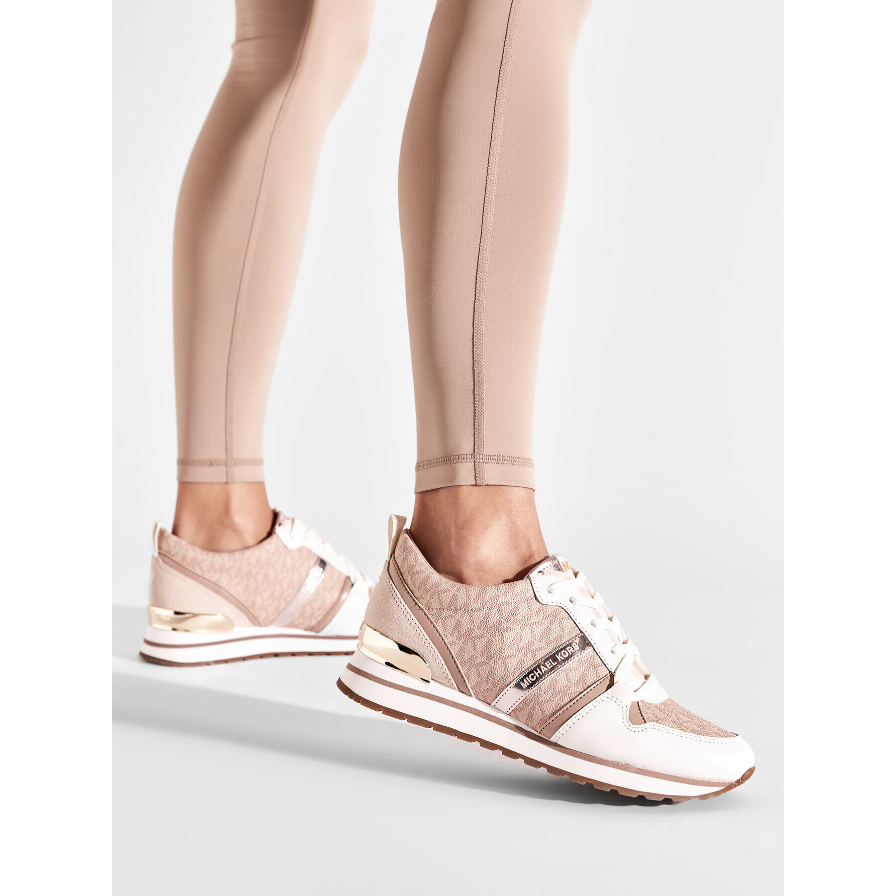 MICHAEL Michael Kors Сникърси Dash Trainer 43S2DAFS1B Розов - Pepit.bg