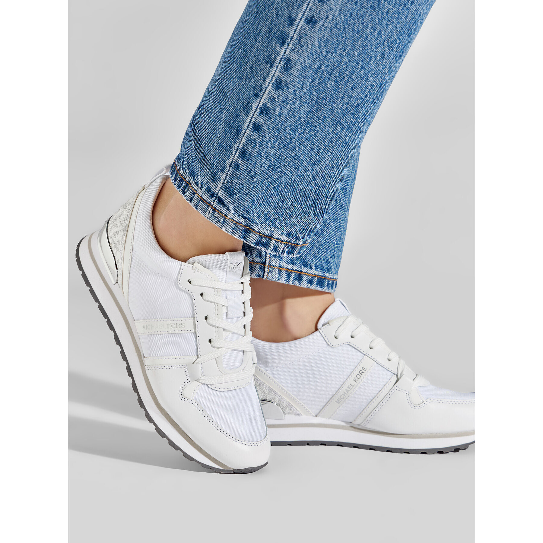 MICHAEL Michael Kors Сникърси Dash Trainer 43S2DAFS1L Бял - Pepit.bg